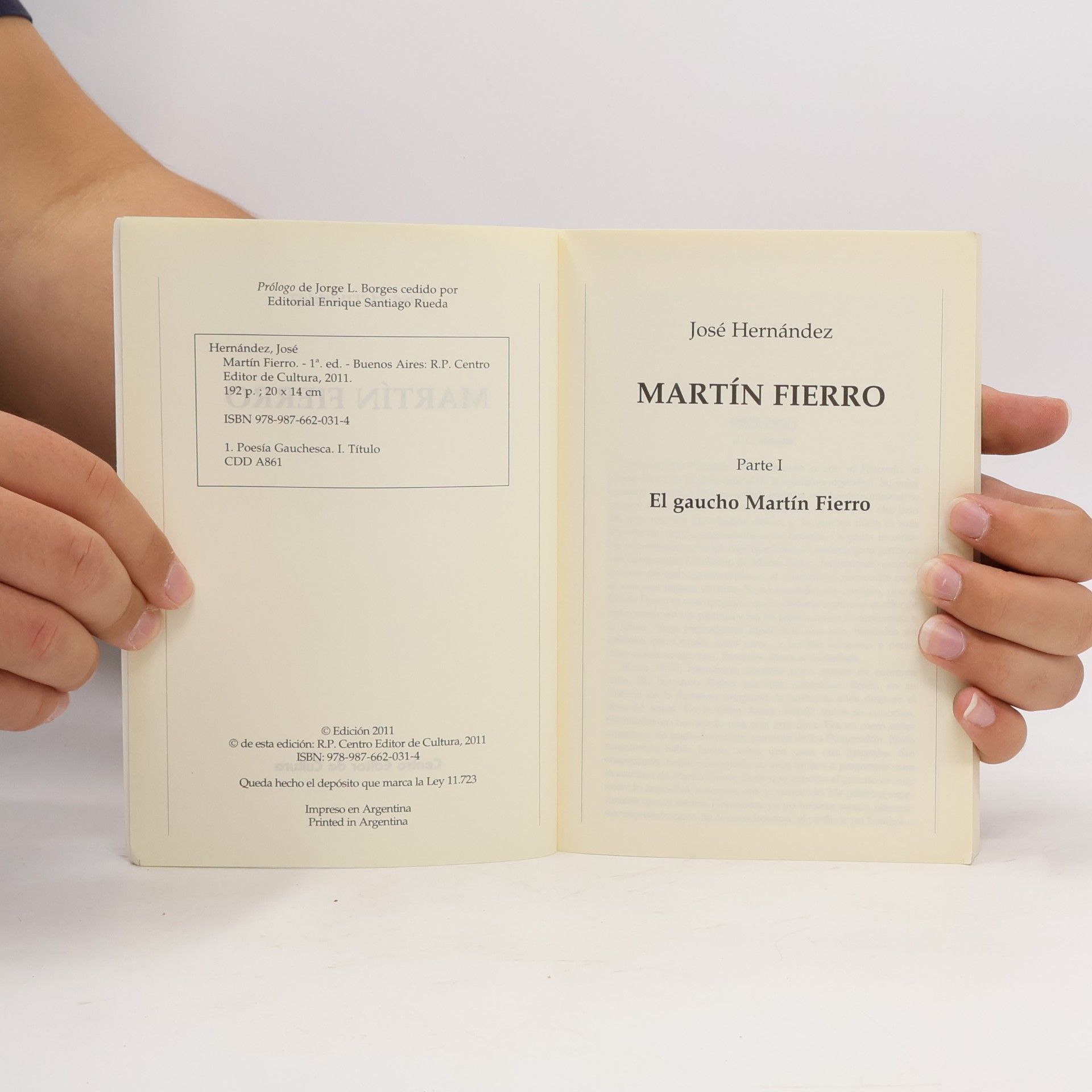 José Hernández Martín Fierro