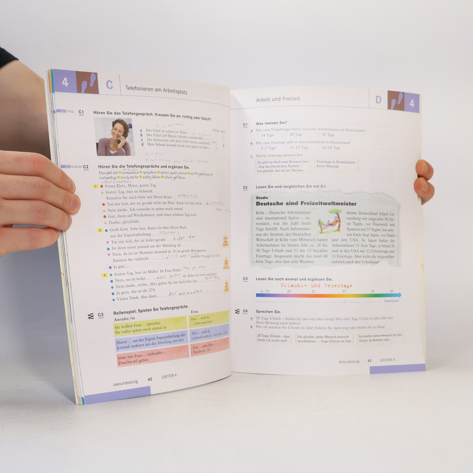 Silke Hilpert Schritte 3 international : deutsch als fremdsprache : kursbuch + arbeitsbuch. Niveau A2