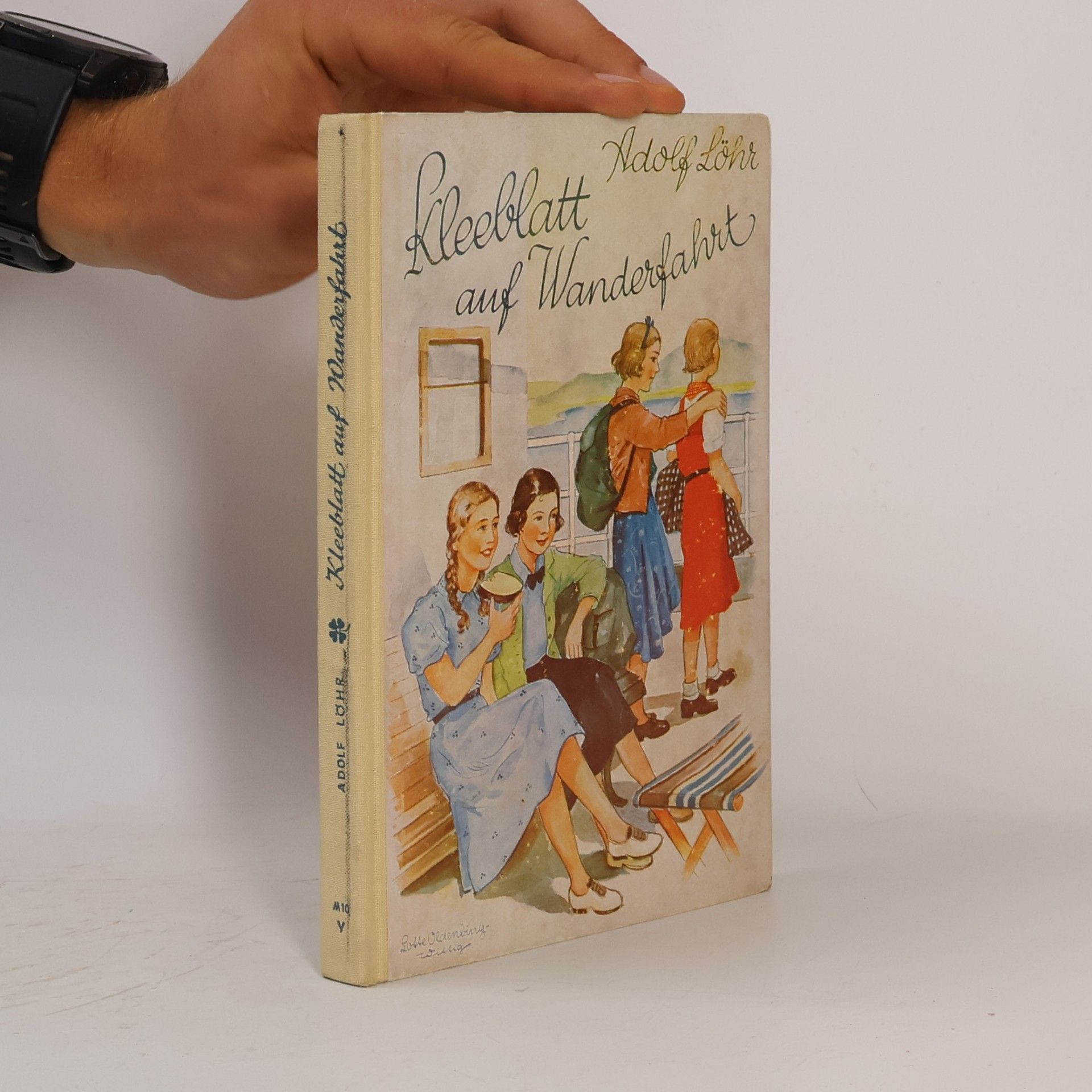 Adolf Löhr Kleeblatt auf Wanderfahrt