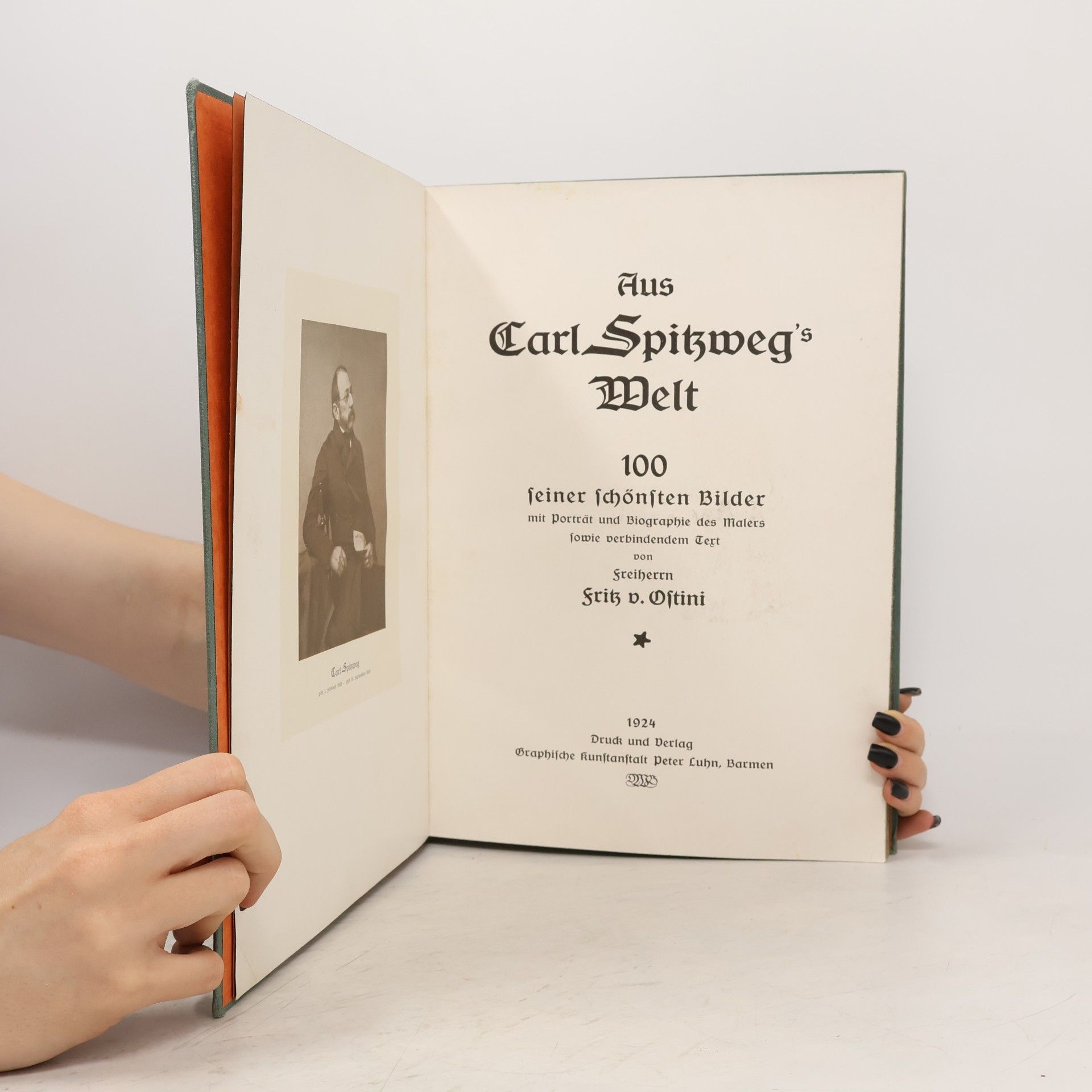 Fritz von Ostini Aus Carl Spitzwegs Welt