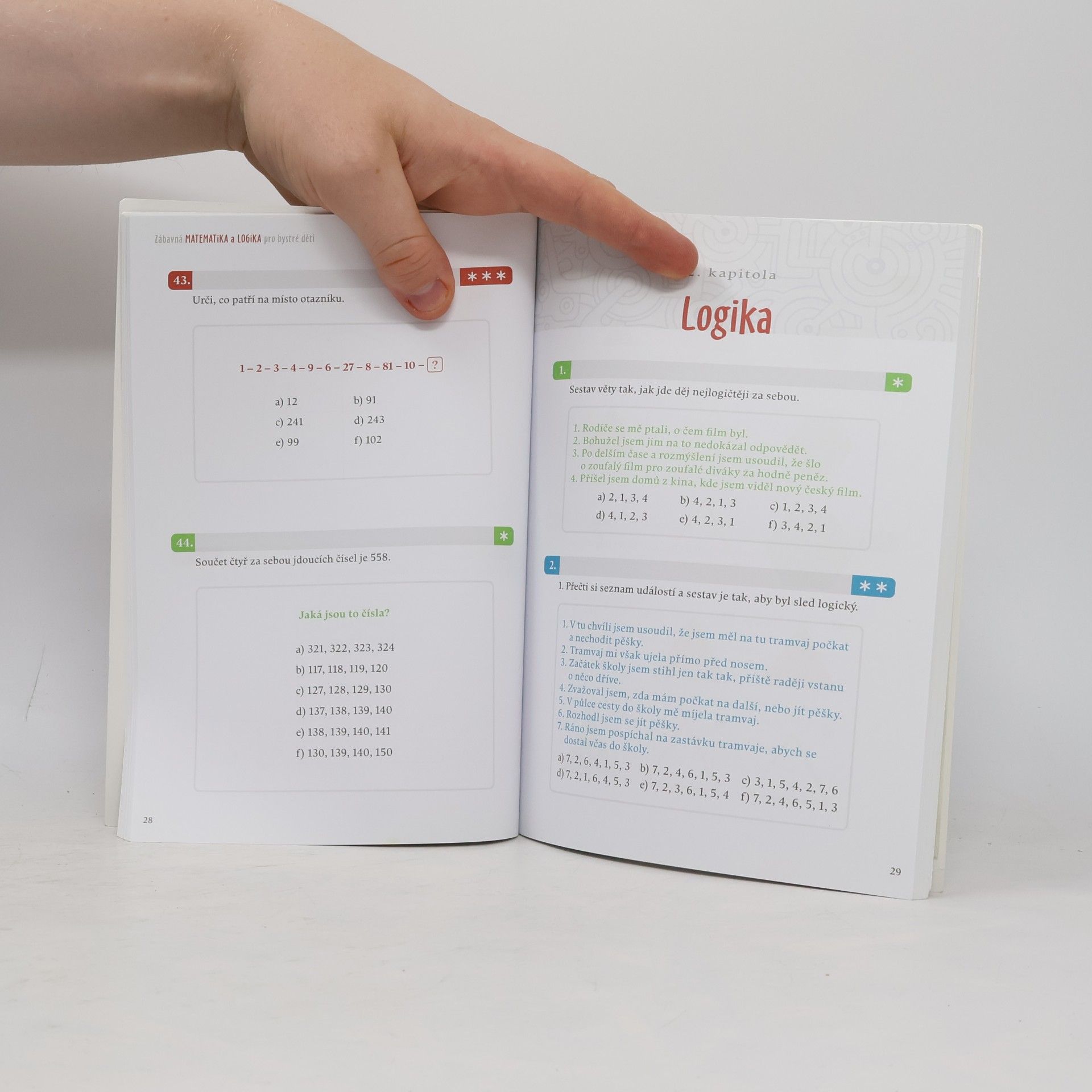 Václav Fořtík Zábavná matematika a logika pro bystré děti