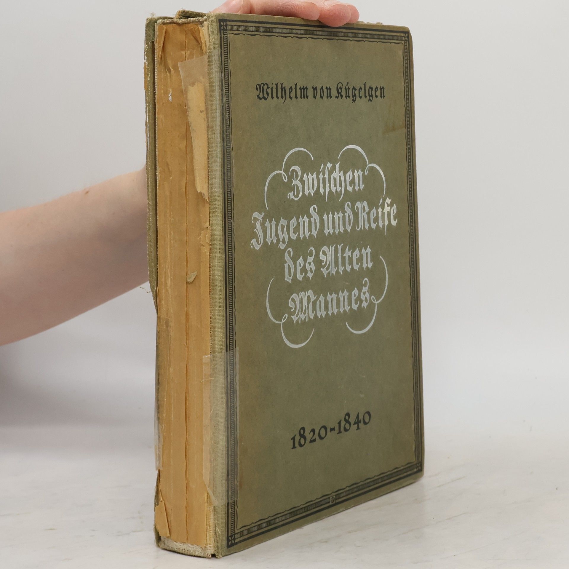 Zwischen Jugend und Reife des alten Mannes 1820–1840