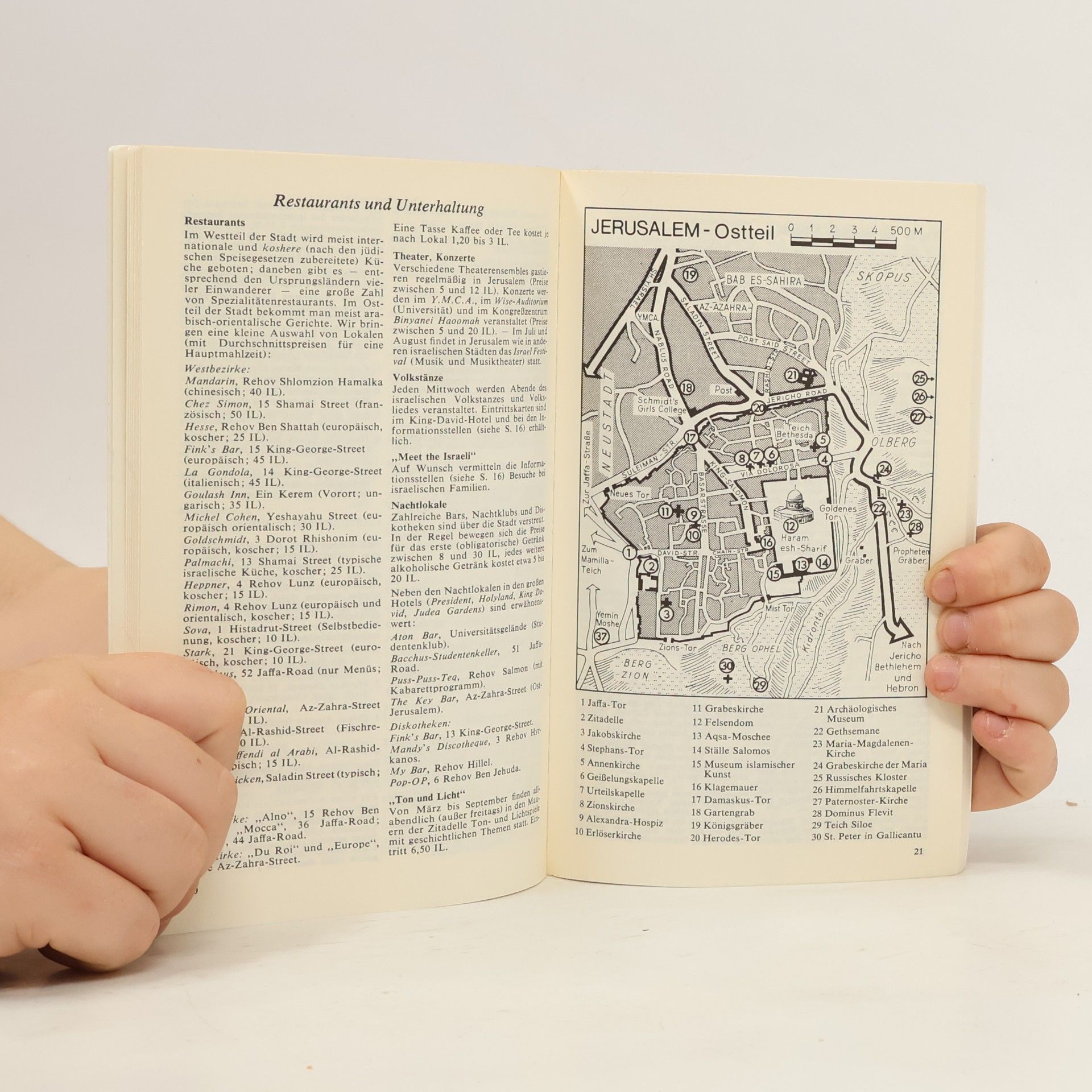 Horst Jürgen Becker Jerusalem mit Bethlehem, Hebron, Jericho, Samaria und Massada