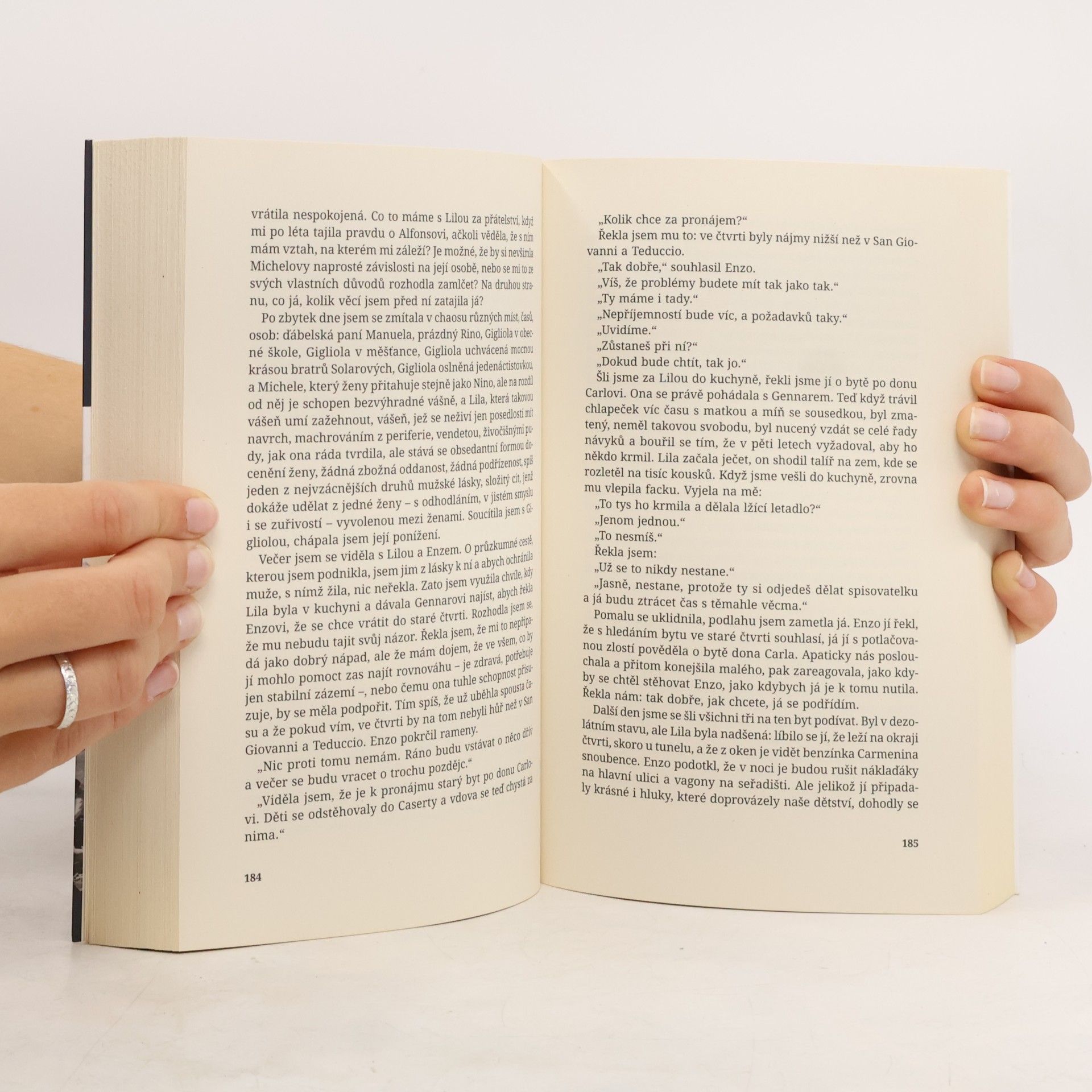 Elena Ferrante Geniální přítelkyně 3. Příběh těch, co odcházejí, a těch, kteří zůstanou