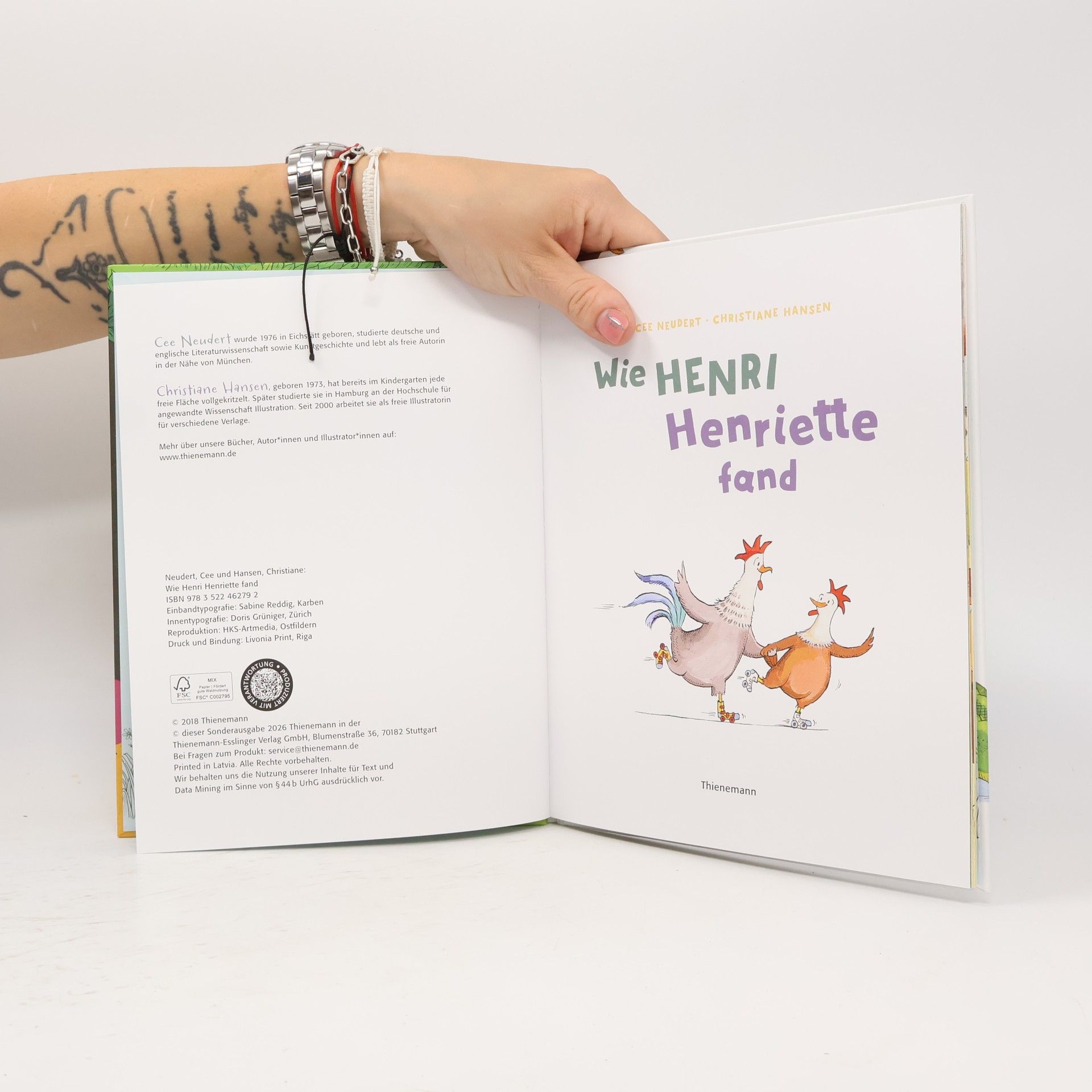 Cee Neudert Wie Henri Henriette fand