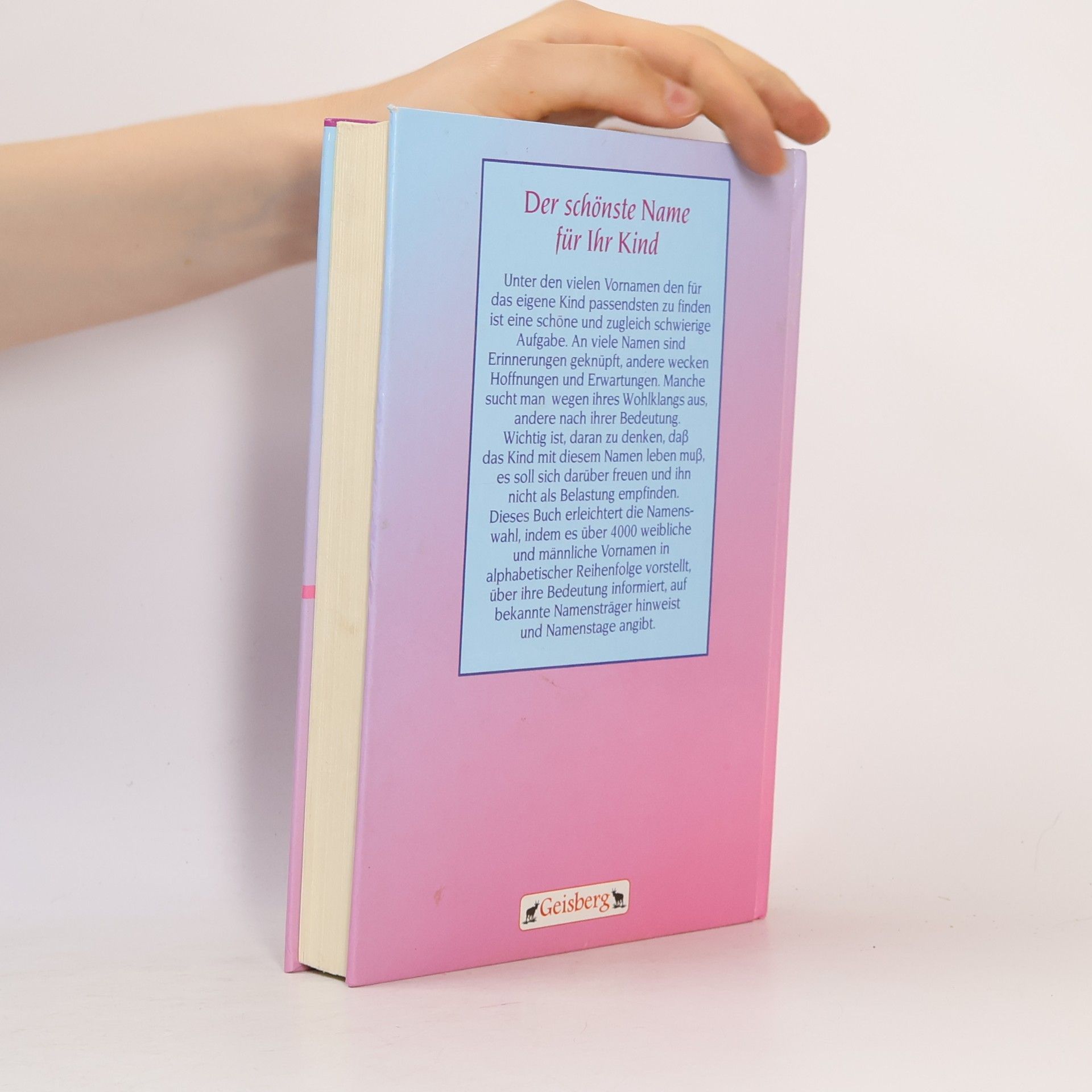 Collectif d'auteurs Das grosse Buch der Vornamen