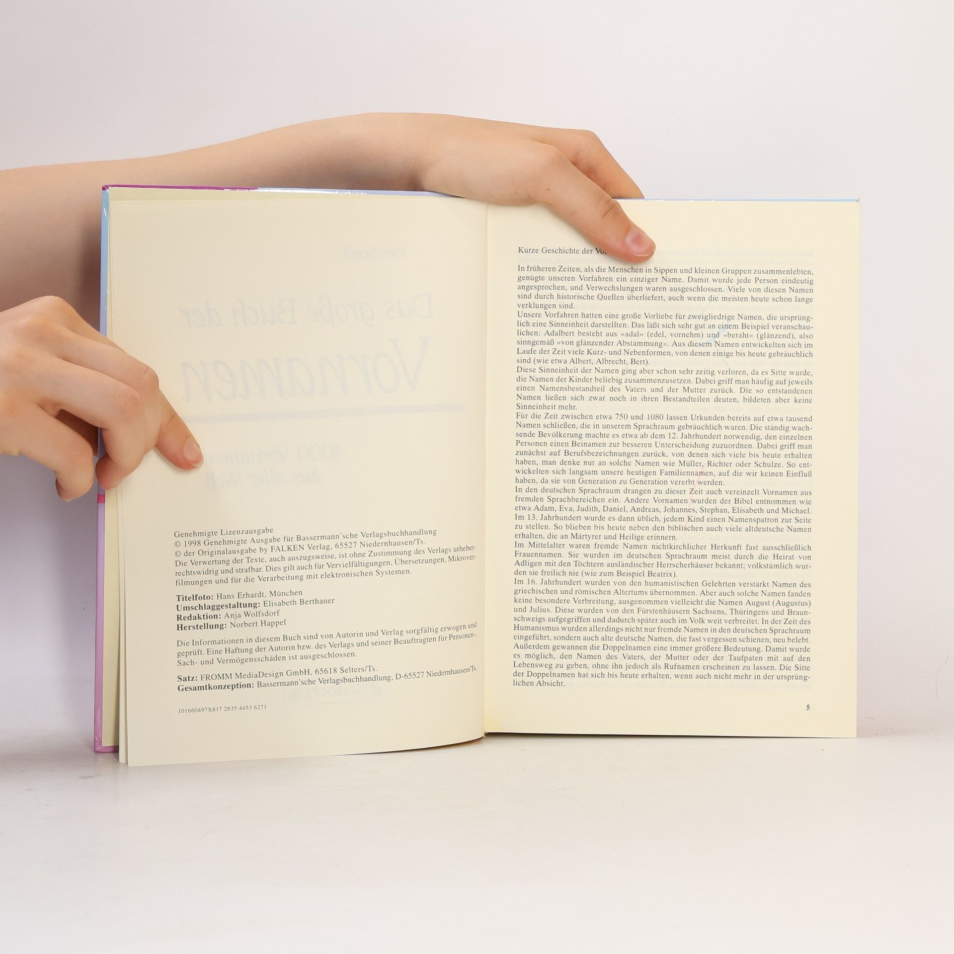 Collectif d'auteurs Das grosse Buch der Vornamen