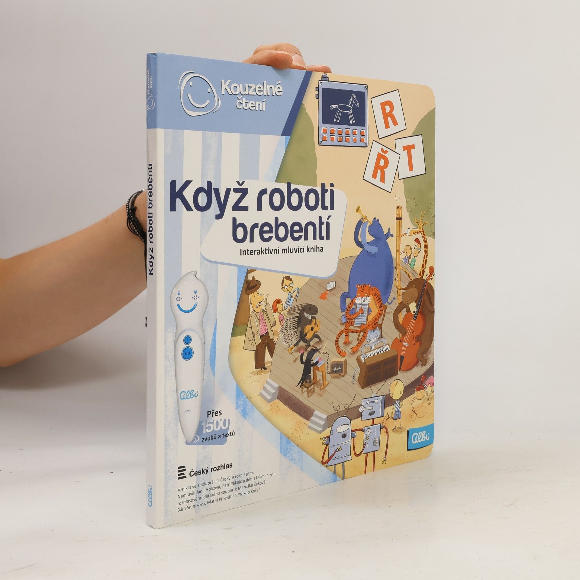 Když roboti brebentí. Interaktivní mluvicí kniha