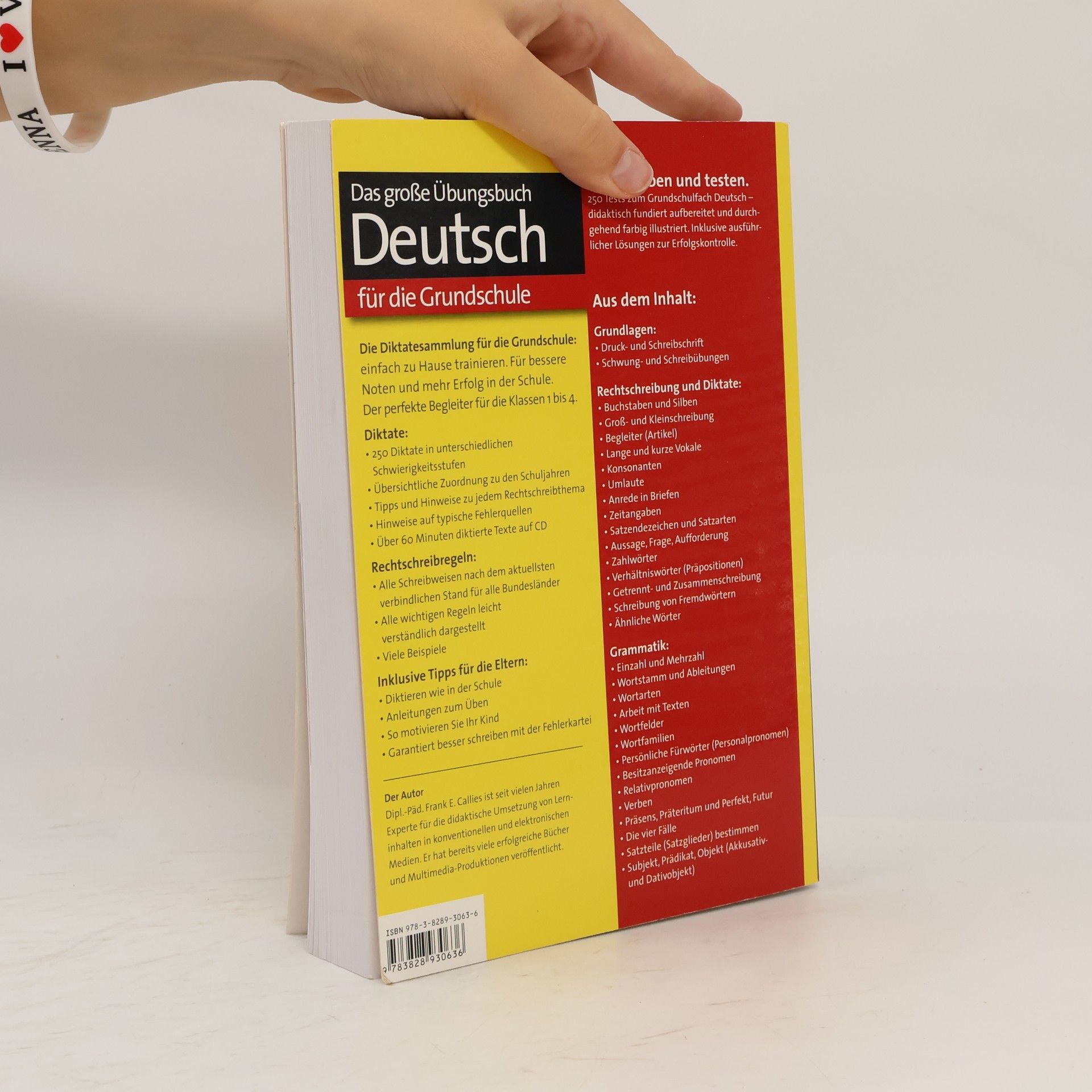 Frank E. Callies Das große ÜbungsBook Deutsch für die Grundschule 250 Dik... Book