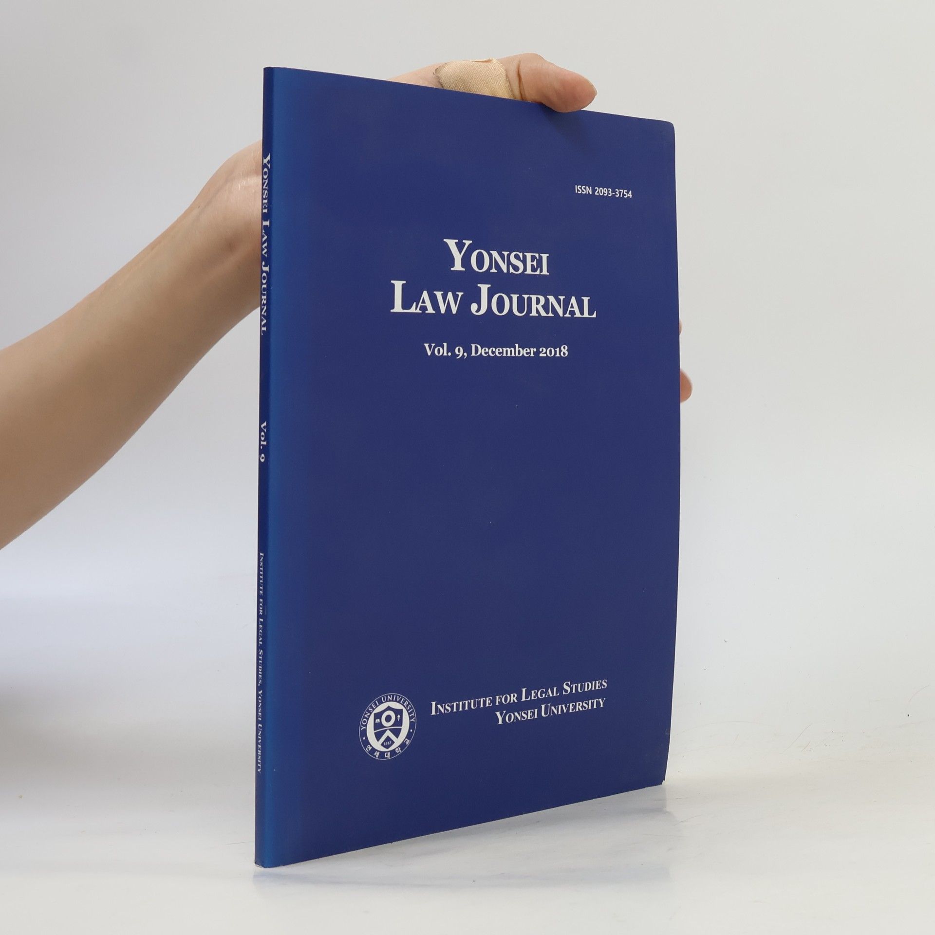 Kolektiv autorů Yonsei Law Journal