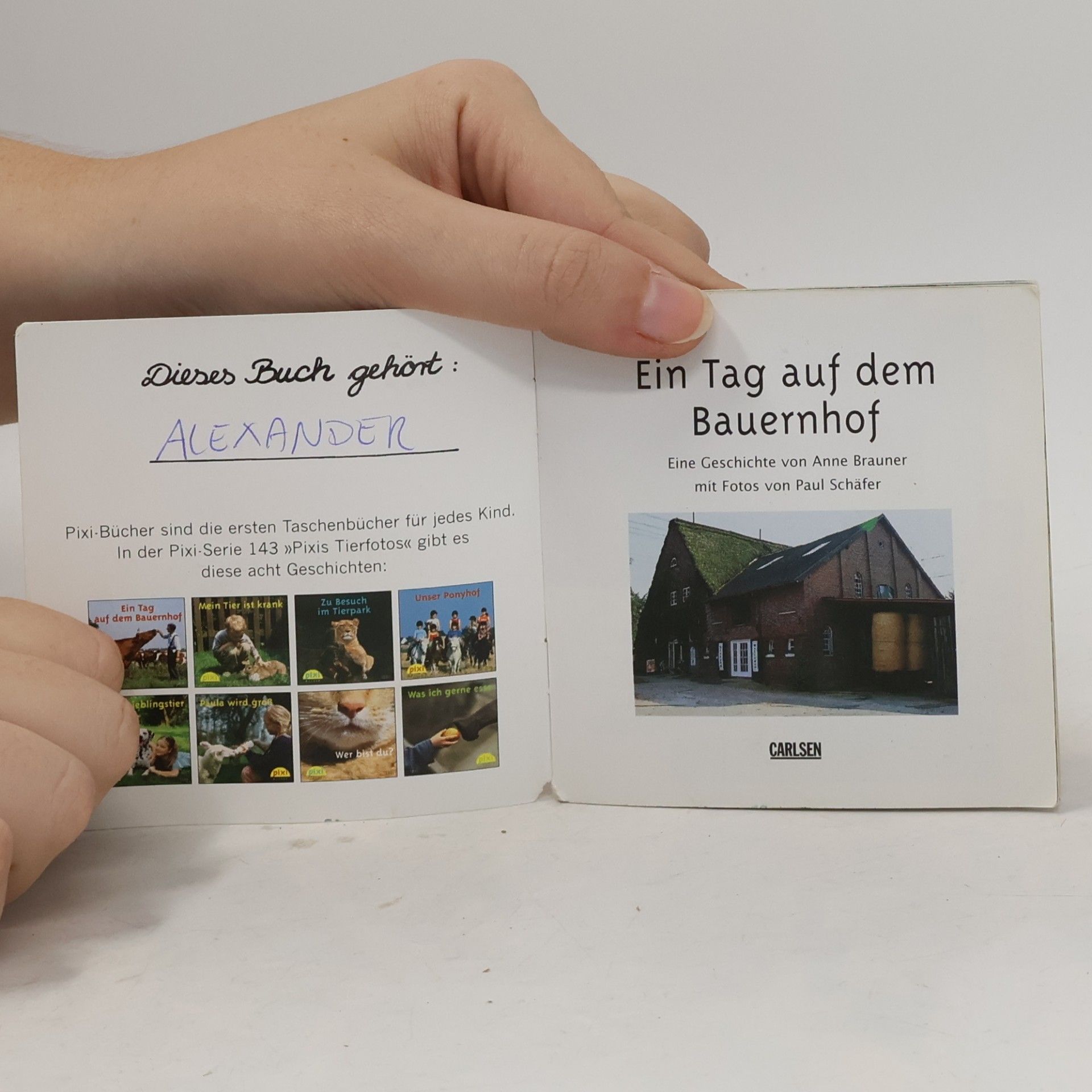 Anne Brauner Ein Tag auf dem Bauernhof