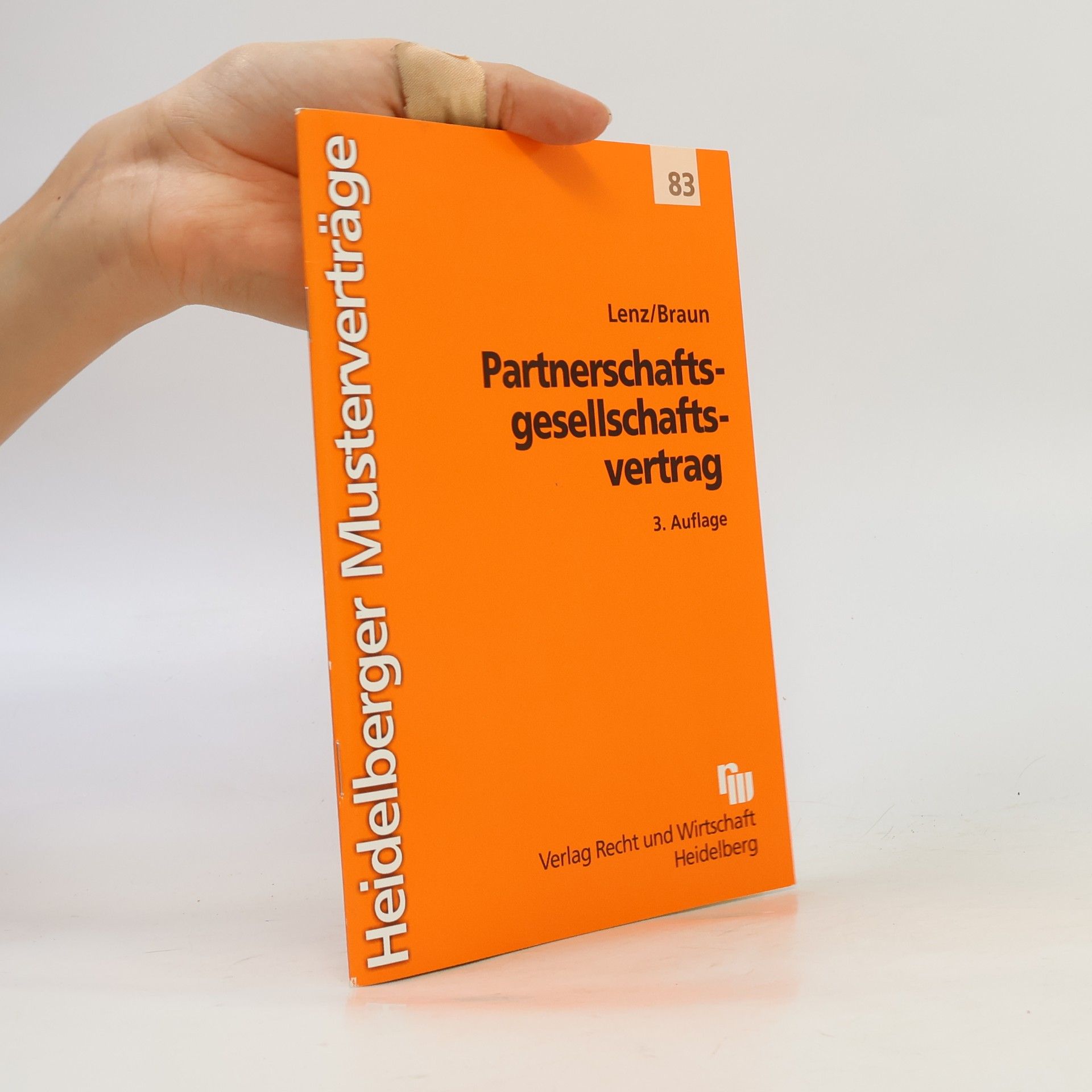 Tobias Lenz Partnerschaftsgesellschaftsvertrag