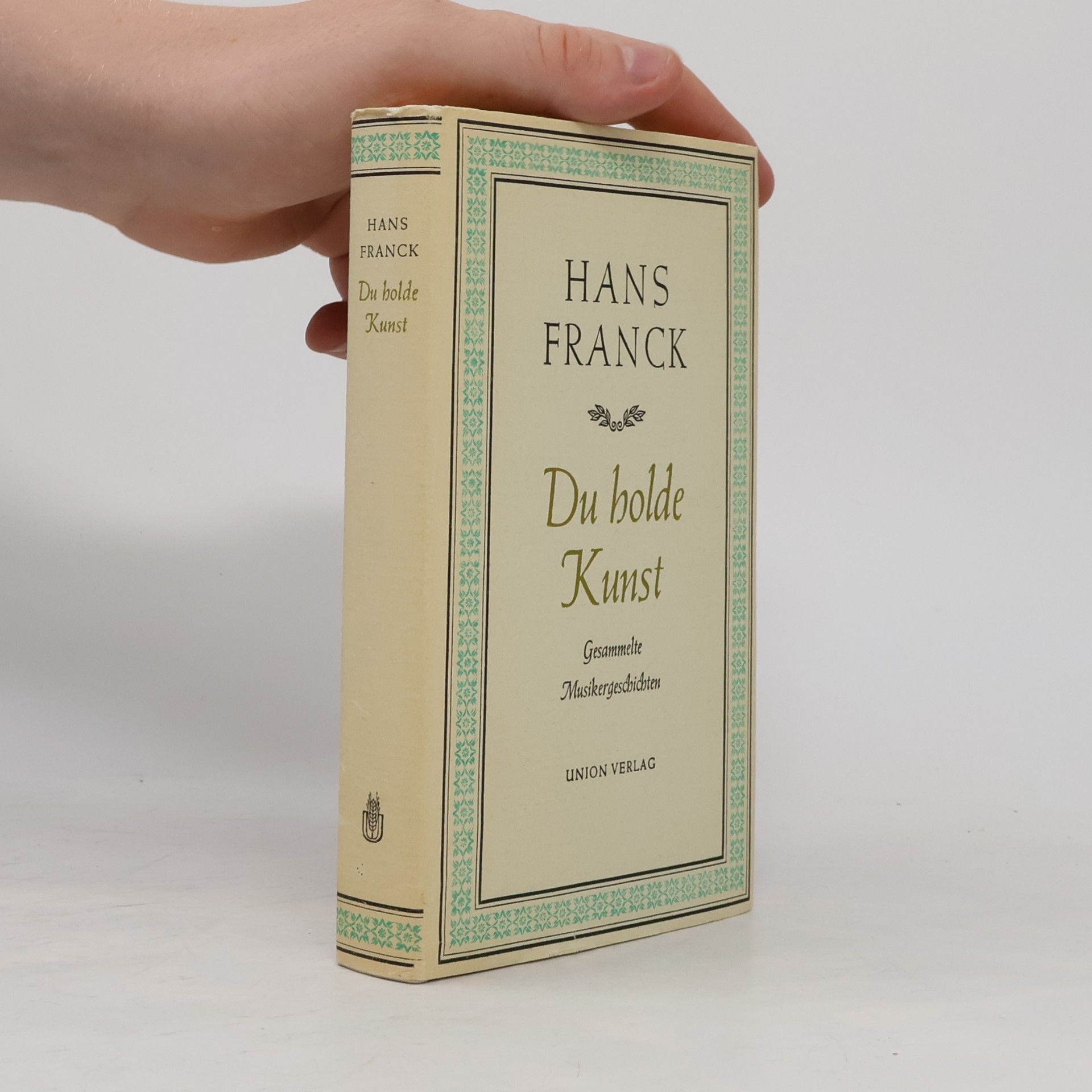 Du holde Kunst