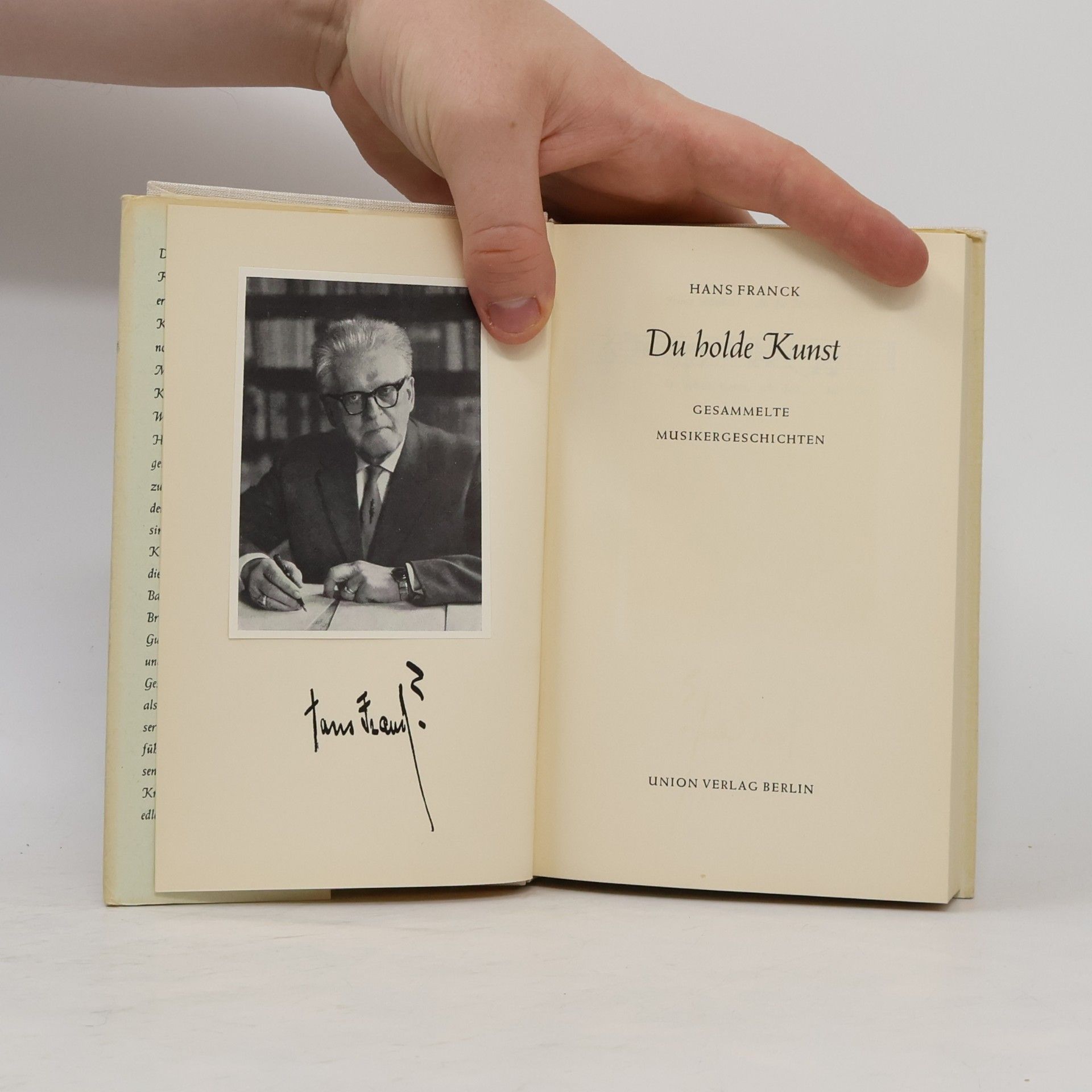 Hans Franck Du holde Kunst