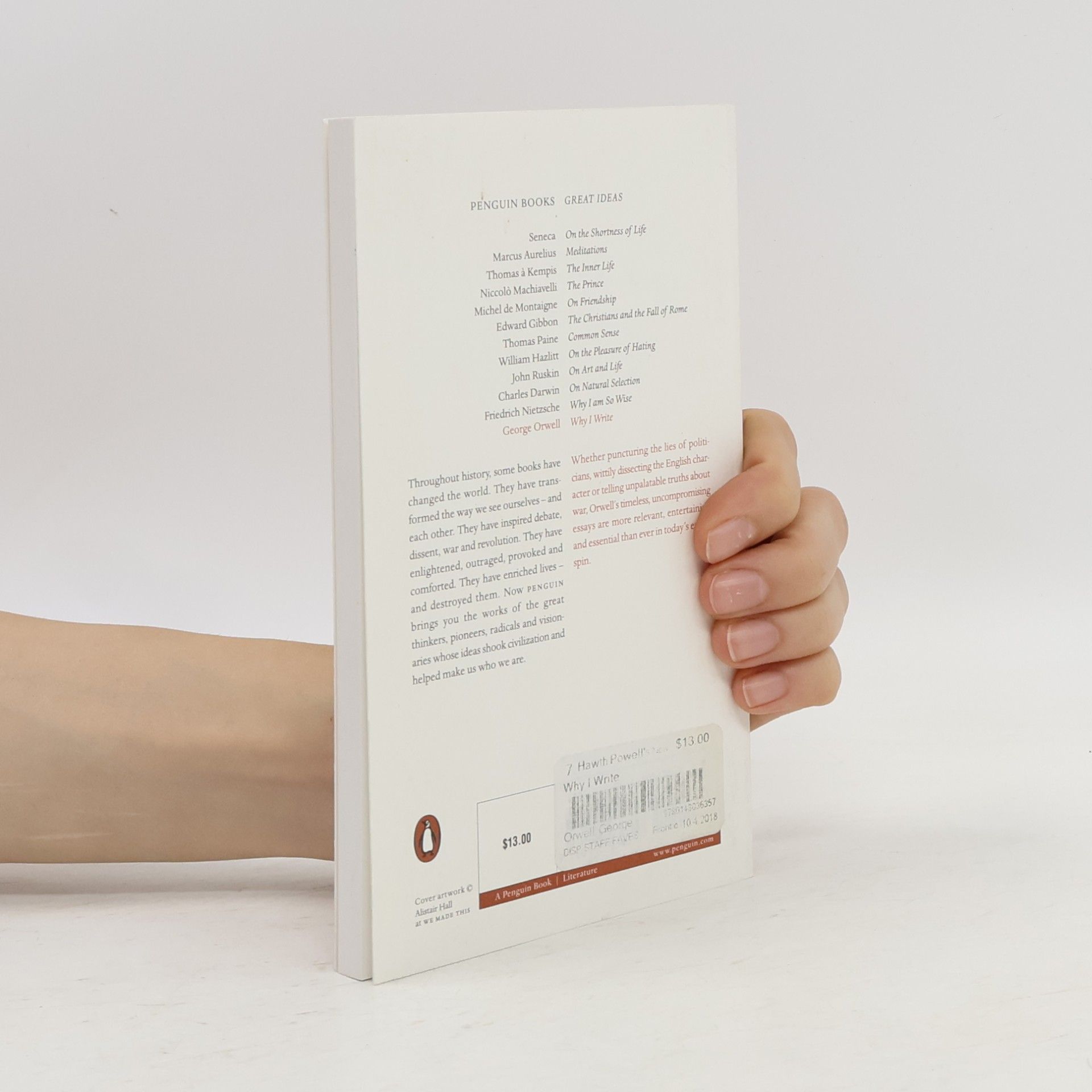 George Orwell Why I write