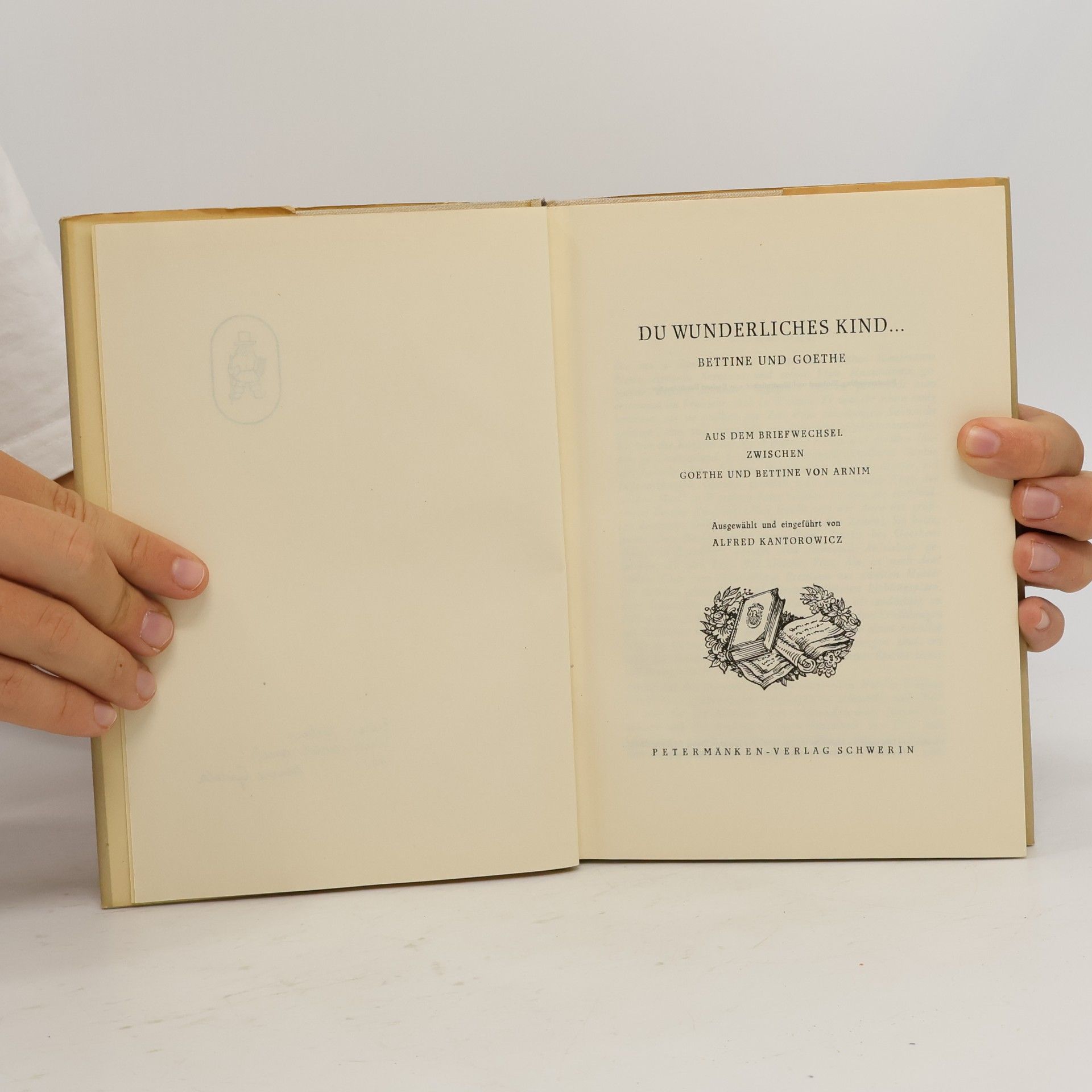 Johann Wolfgang von Goethe Du wunderliches Kind... : Bettine und Goethe