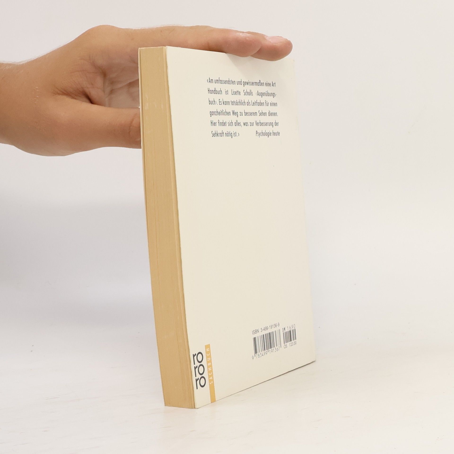 Lisette Scholl Das Augenübungsbuch