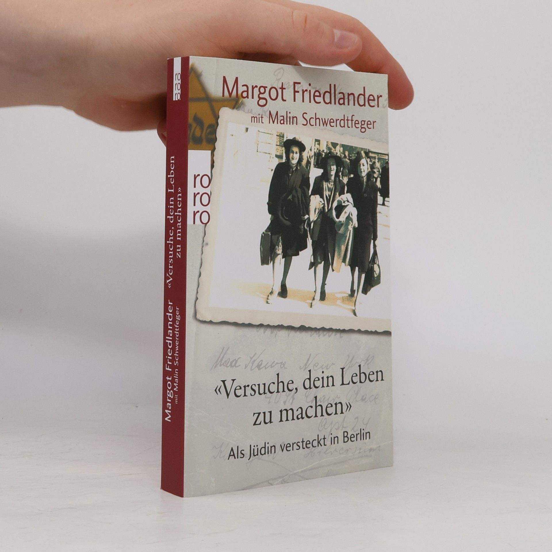 Margot Friedländer "Versuche, dein Leben zu machen"