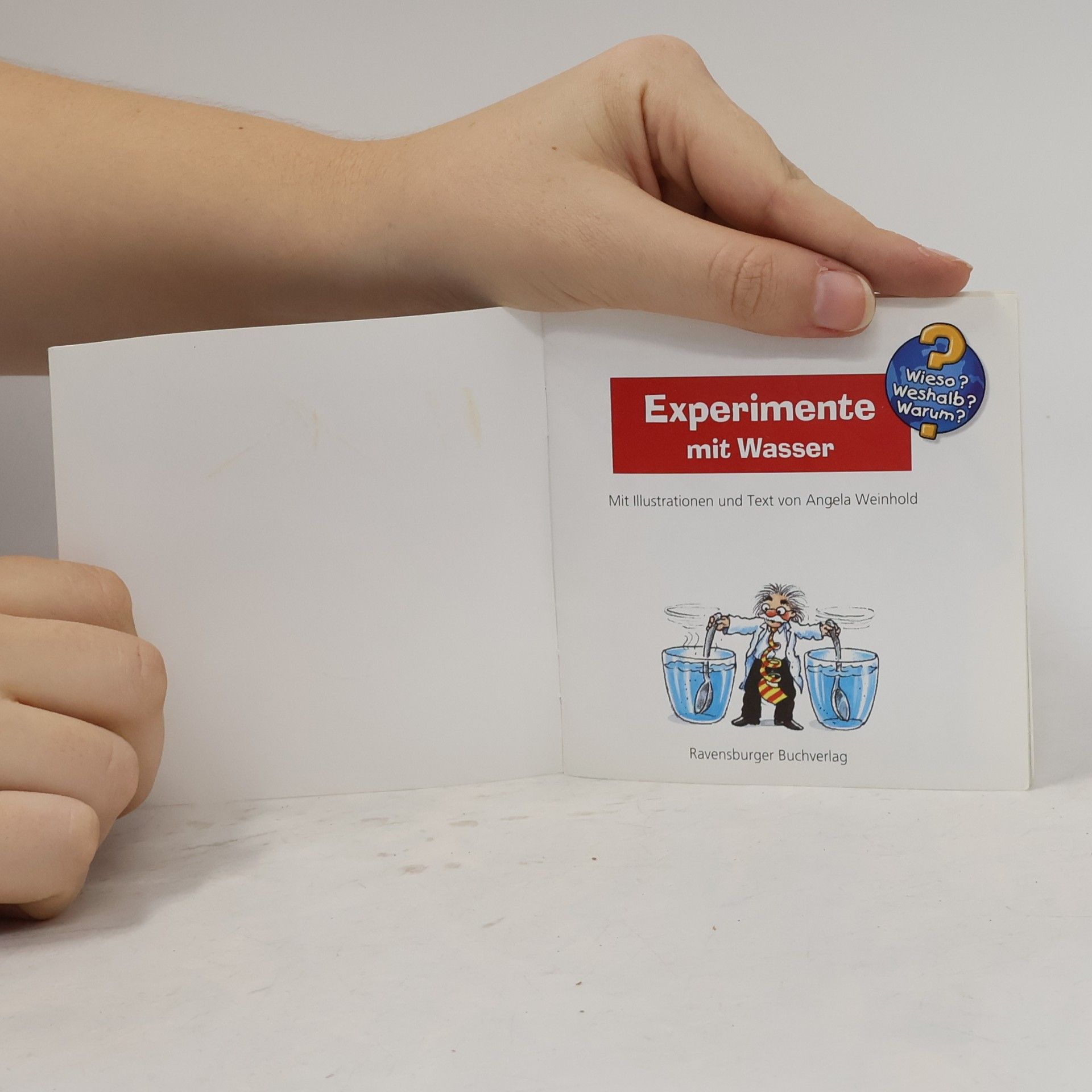 Angela Weinhold Experimente mit Wasser