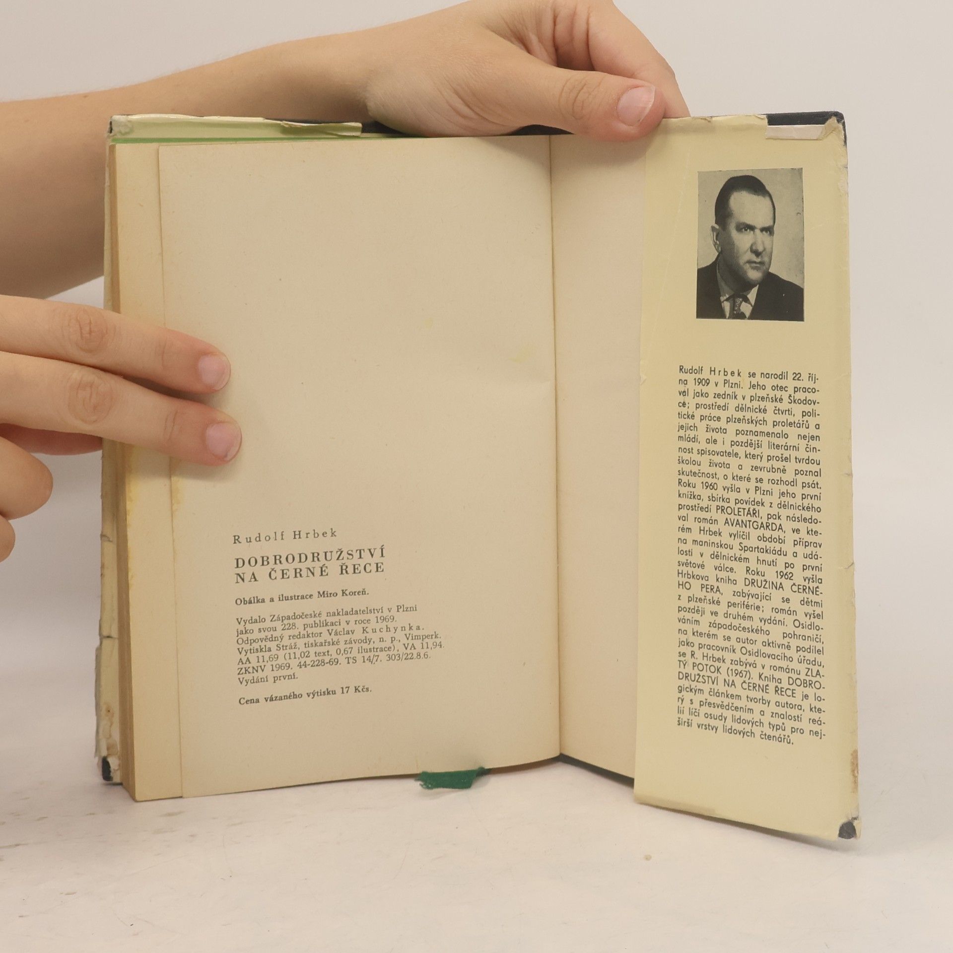 Rudolf Hrbek Dobrodružství na Černé řece