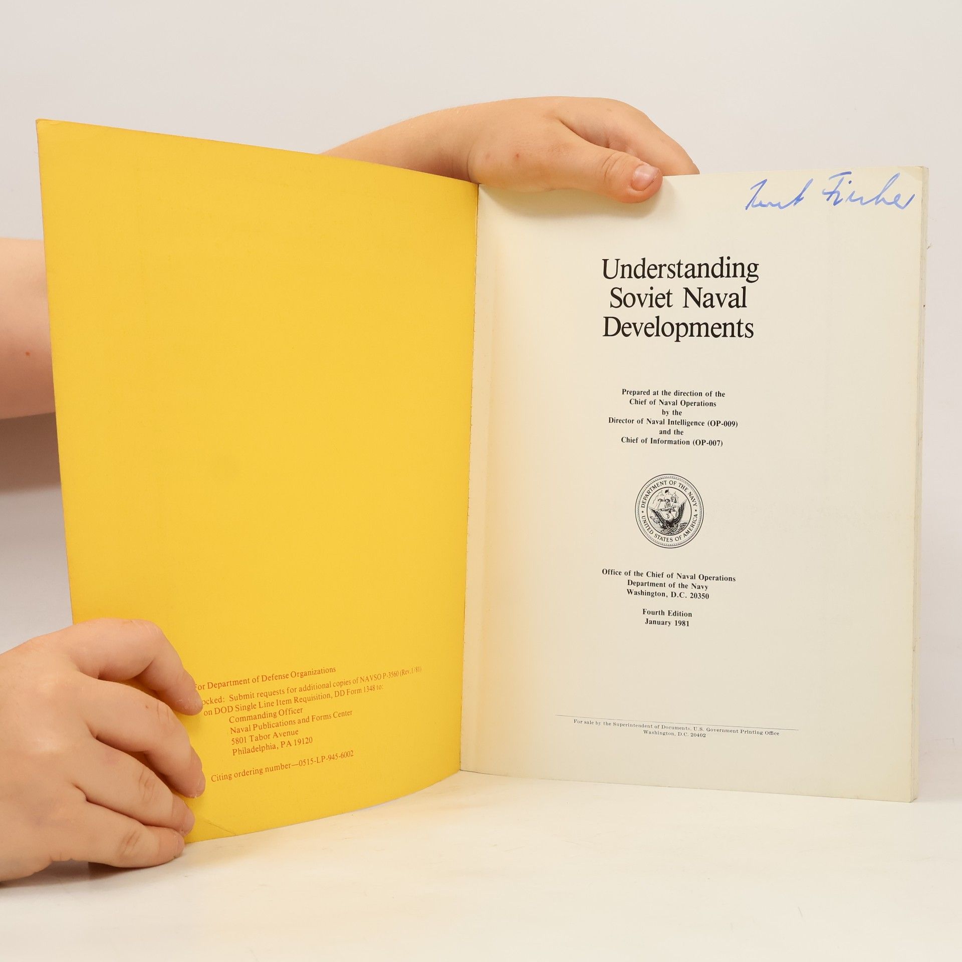 Kolektiv autorů Understanding Soviet Naval Developments