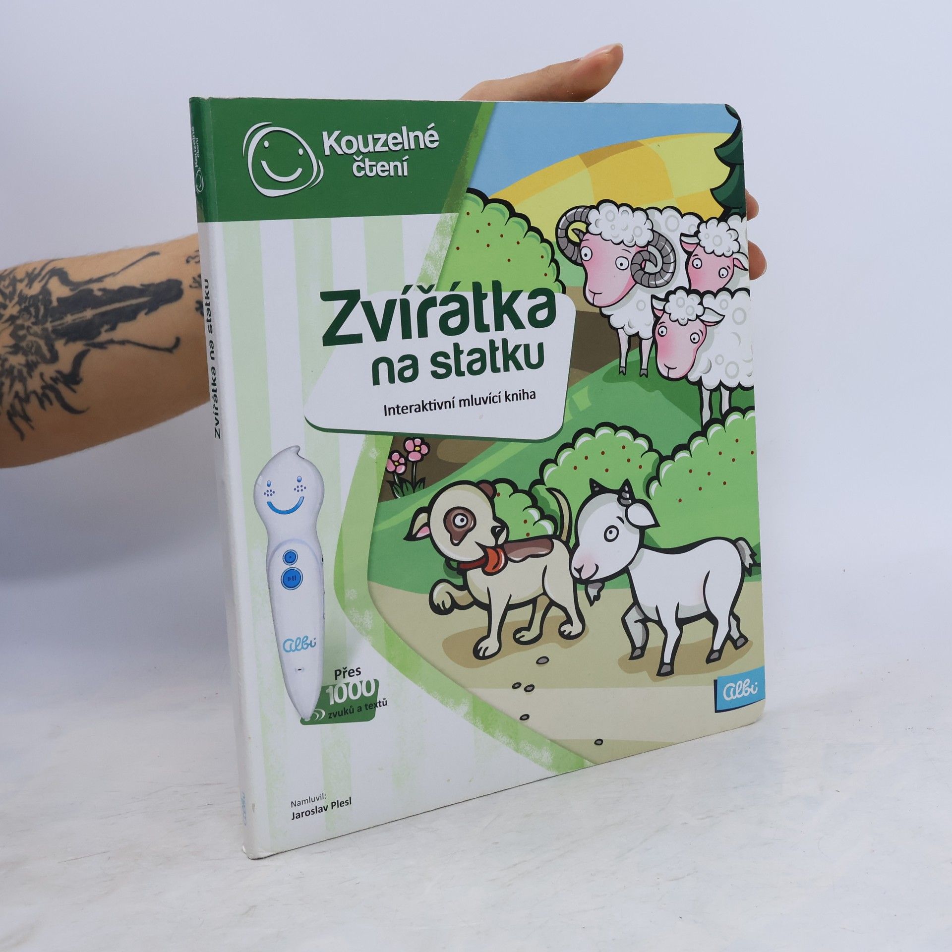 Zvířátka na statku. Interaktivní mluvící kniha