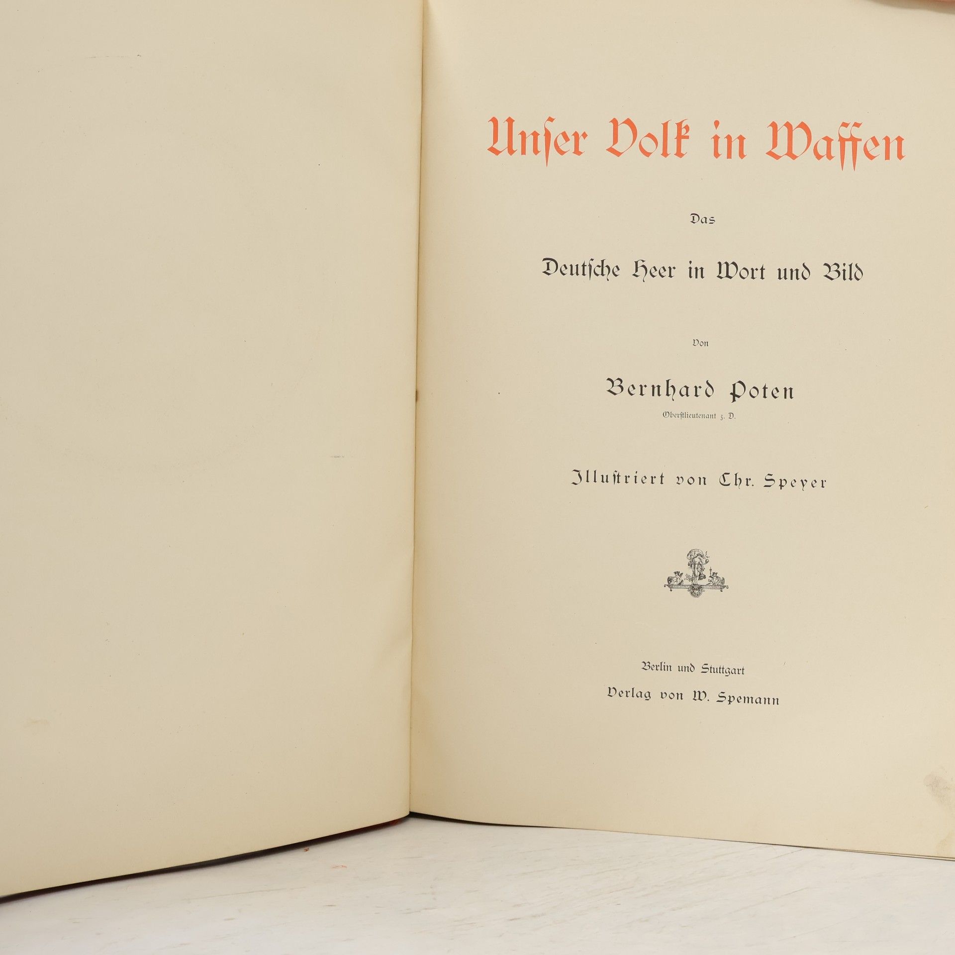Bernhard von Poten Unser Volk in Waffen