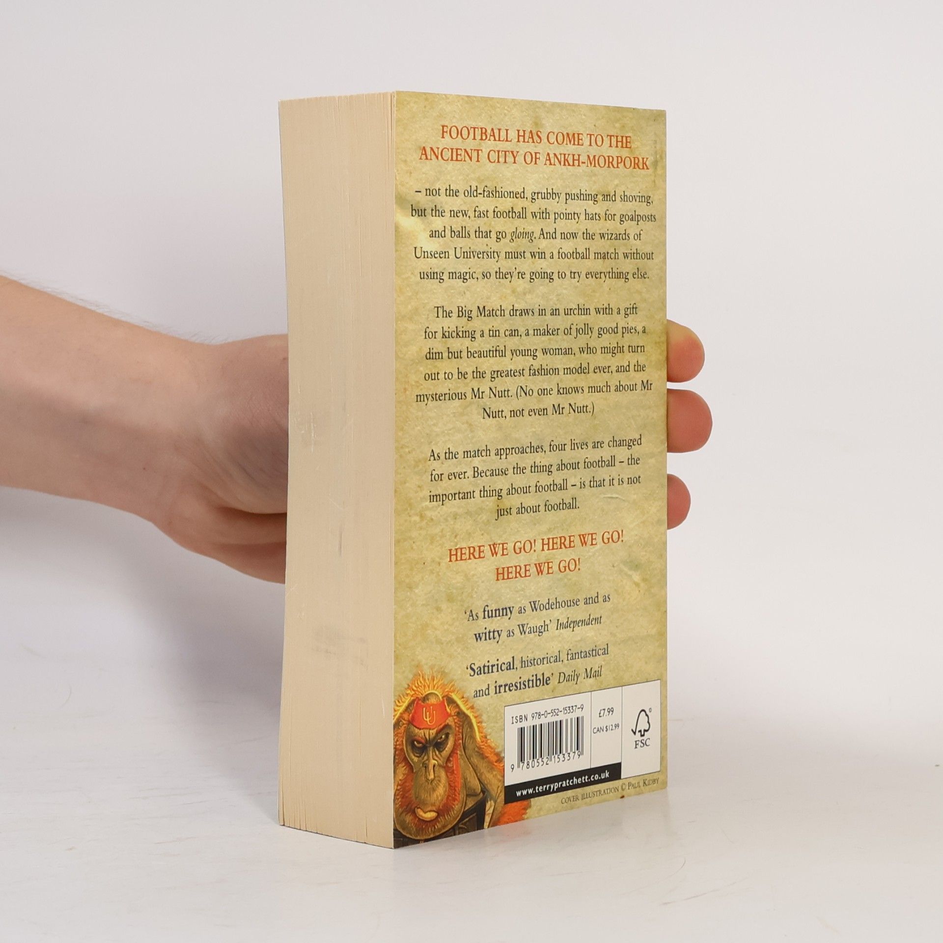 Terry Pratchett Unseen academicals