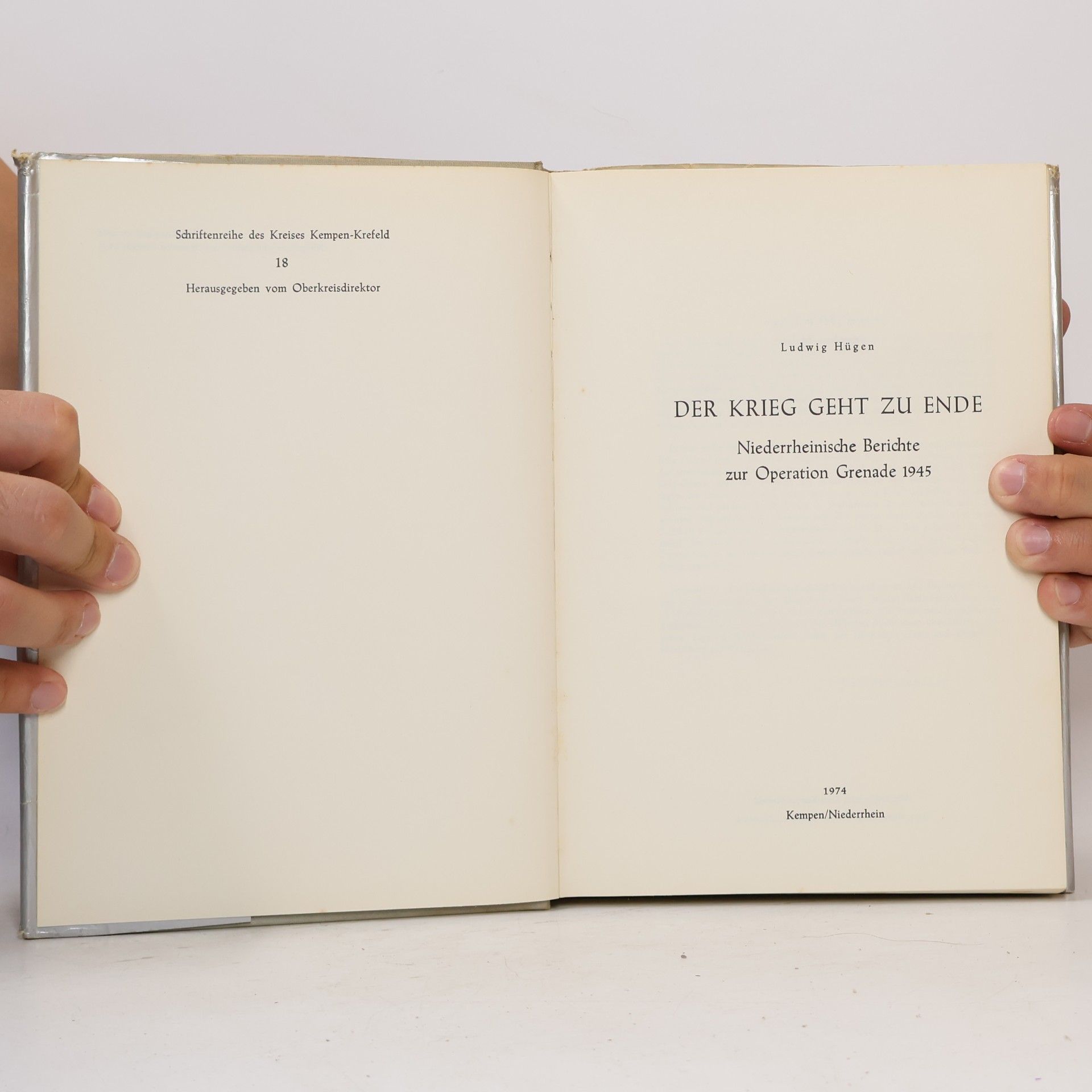Ludwig Hügen Der Krieg geht zu Ende