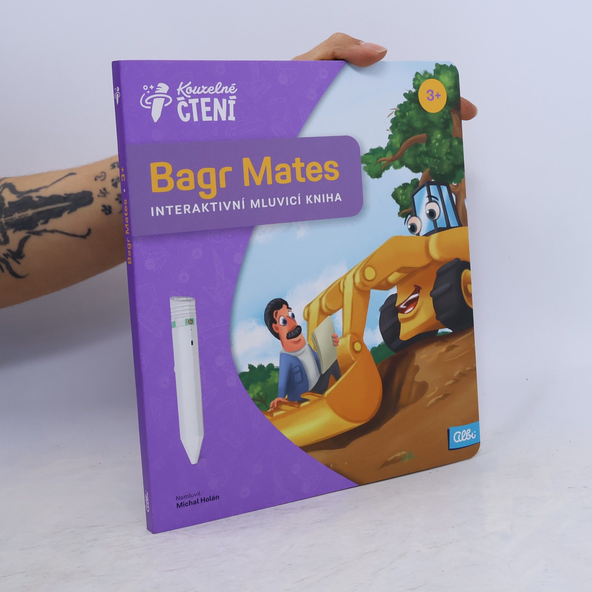 Marcel Králik Bagr Mates. Interaktivní mluvicí kniha