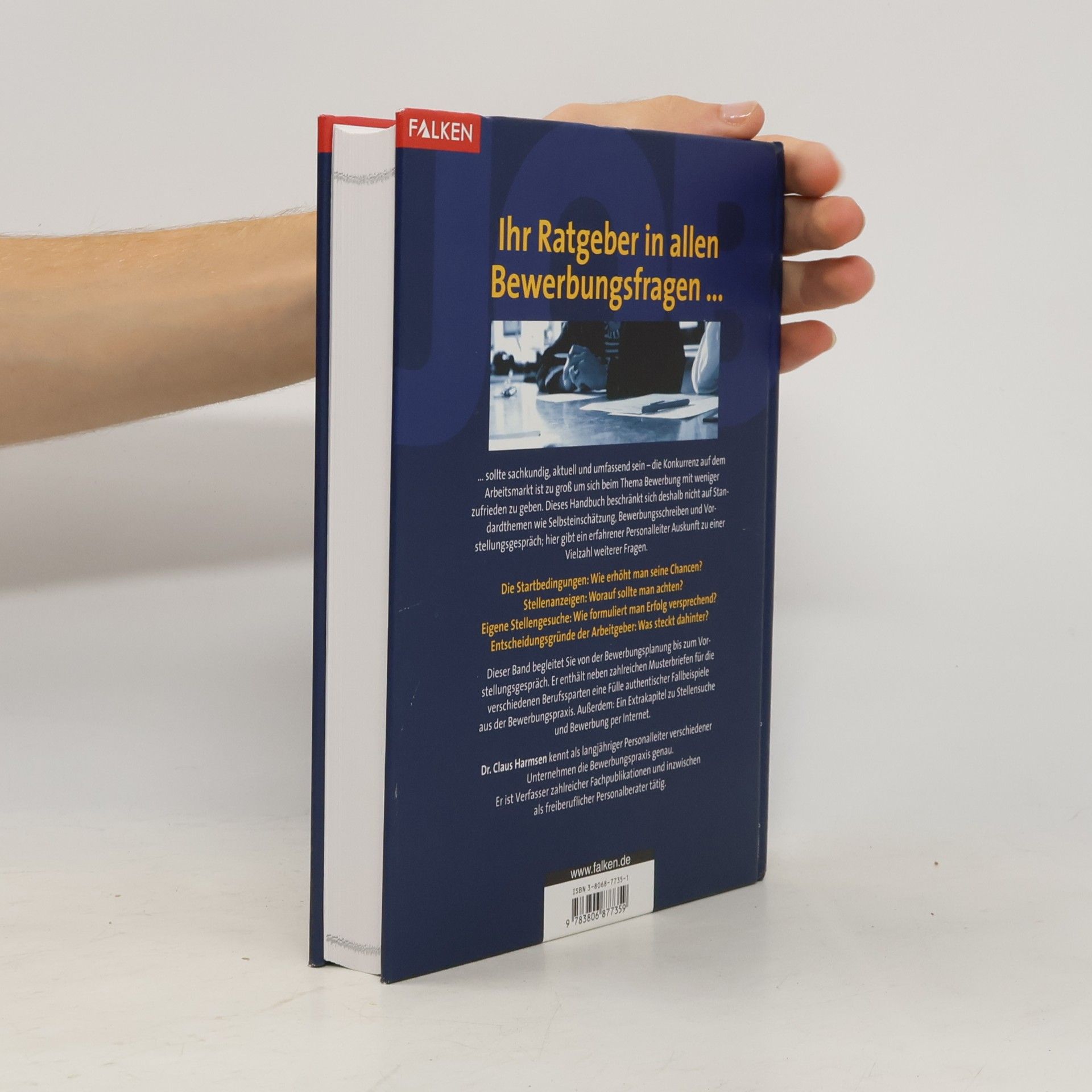 Claus Harmsen Falken-Handbuch Bewerbung