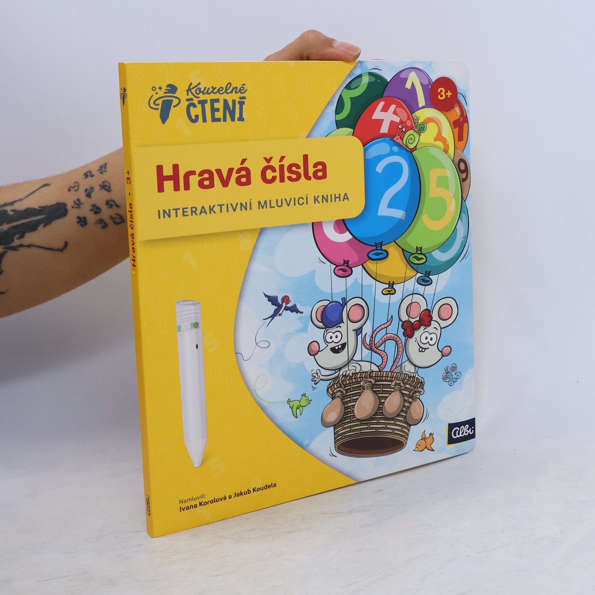 Lucie Krystlíková Hravá čísla. Interaktivní mluvicí kniha