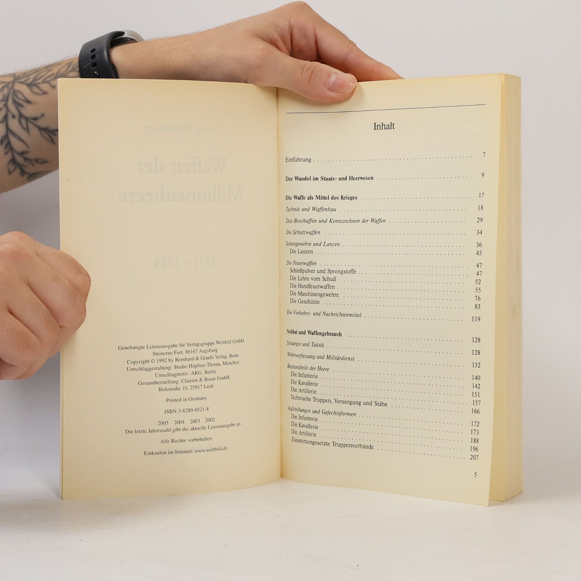 Georg Ortenburg Waffen der Millionenheere 1871-1914