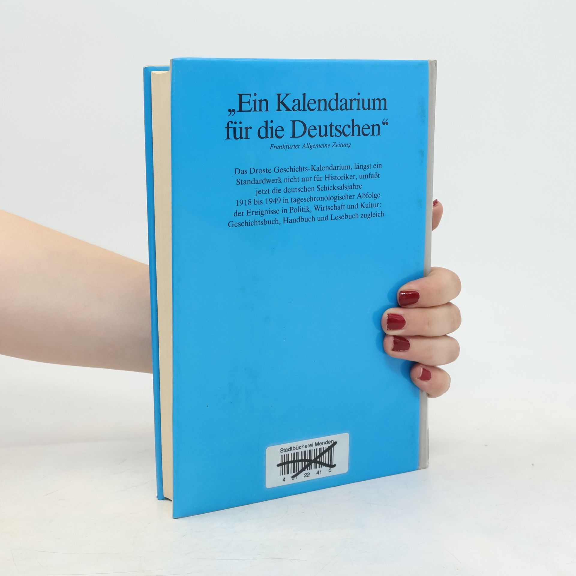 AA.VV. Droste Geschichts-Kalendarium Chronik deutscher Zeitgeschichte, Das Besetzte Deutschland 1948-1949