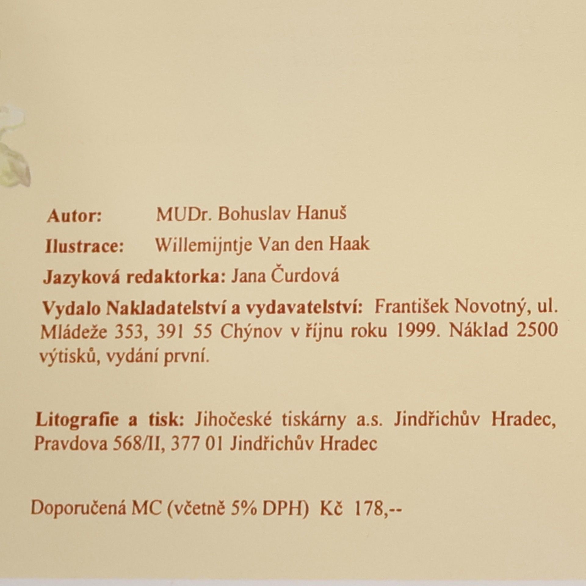 Bohuslav Hanuš Smyslné nesmysly