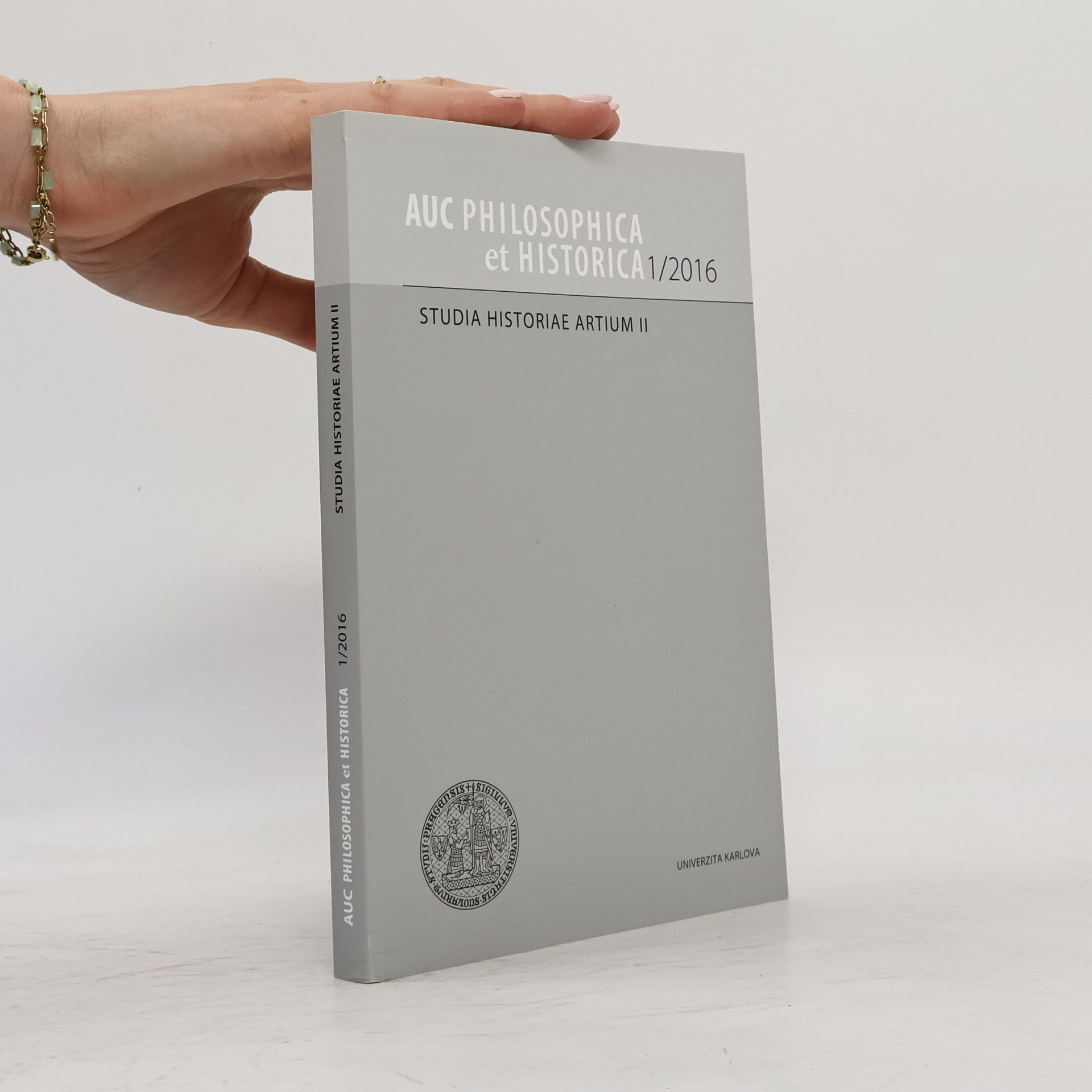 Autorenkollektiv AUC: Philosophica et Historica 1/2016