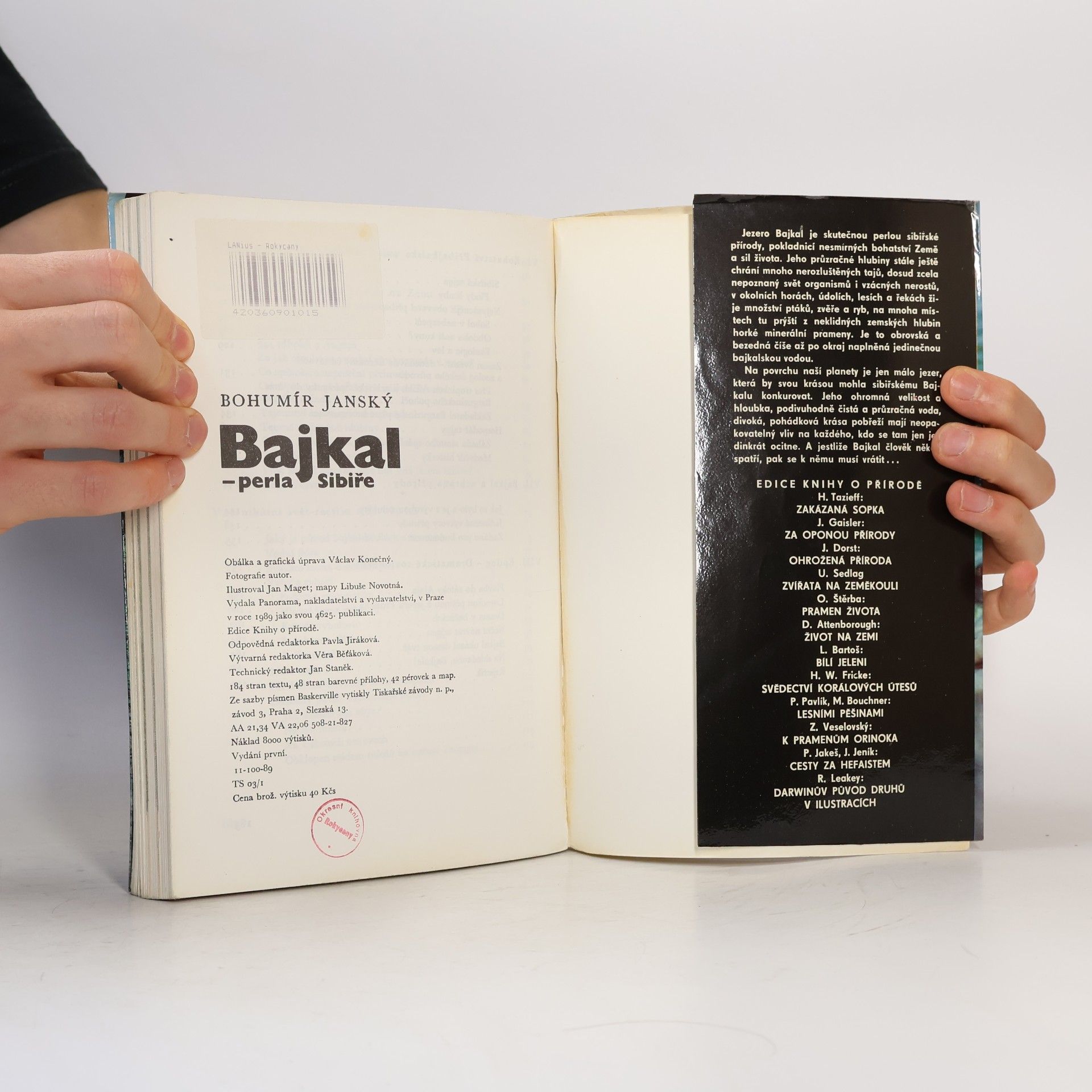 Bohumír Janský Bajkal. Perla Sibiře