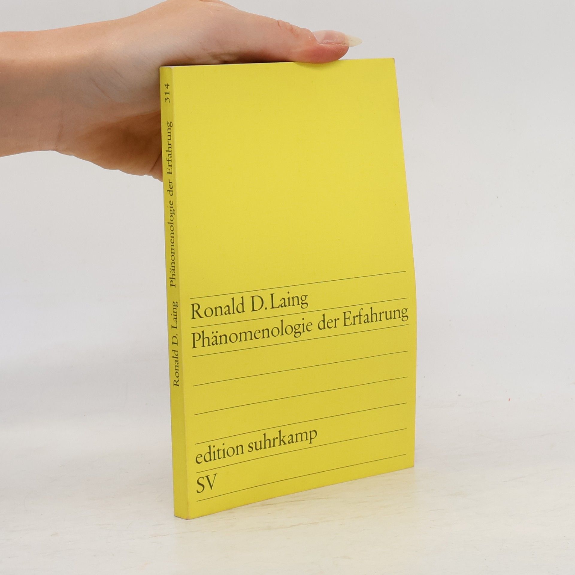 Ronald D. Laing Phänomenologie der Erfahrung