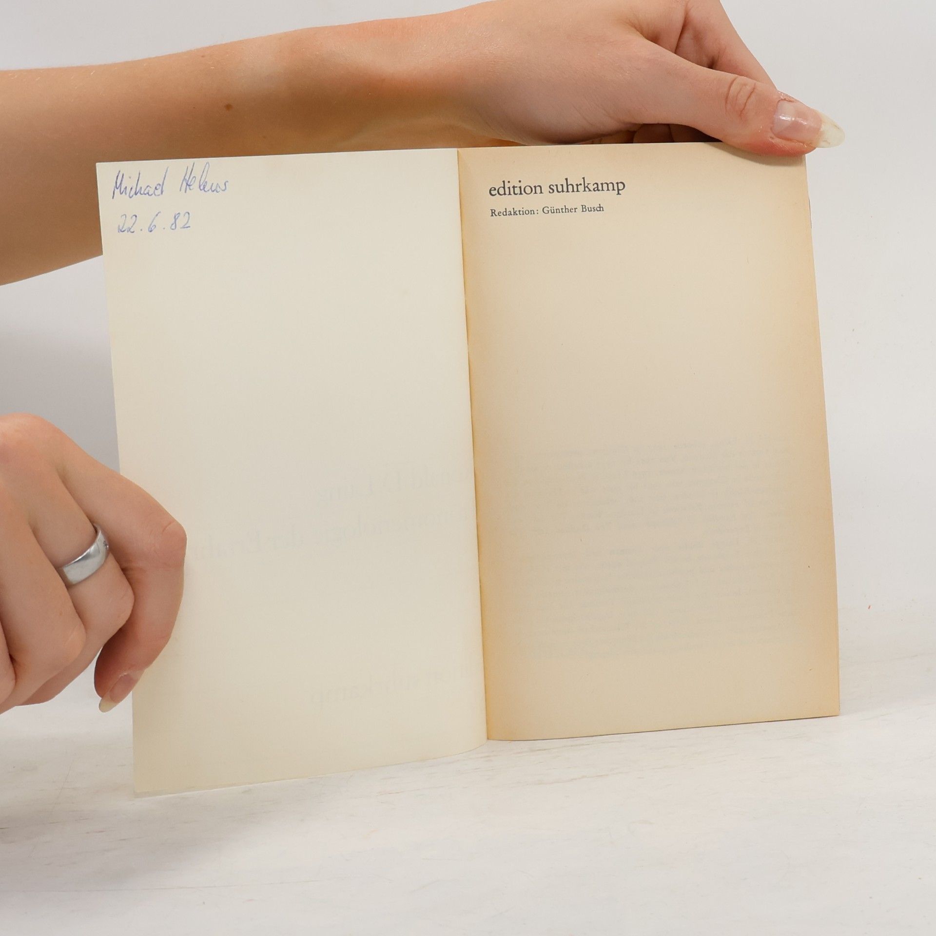 Ronald D. Laing Phänomenologie der Erfahrung