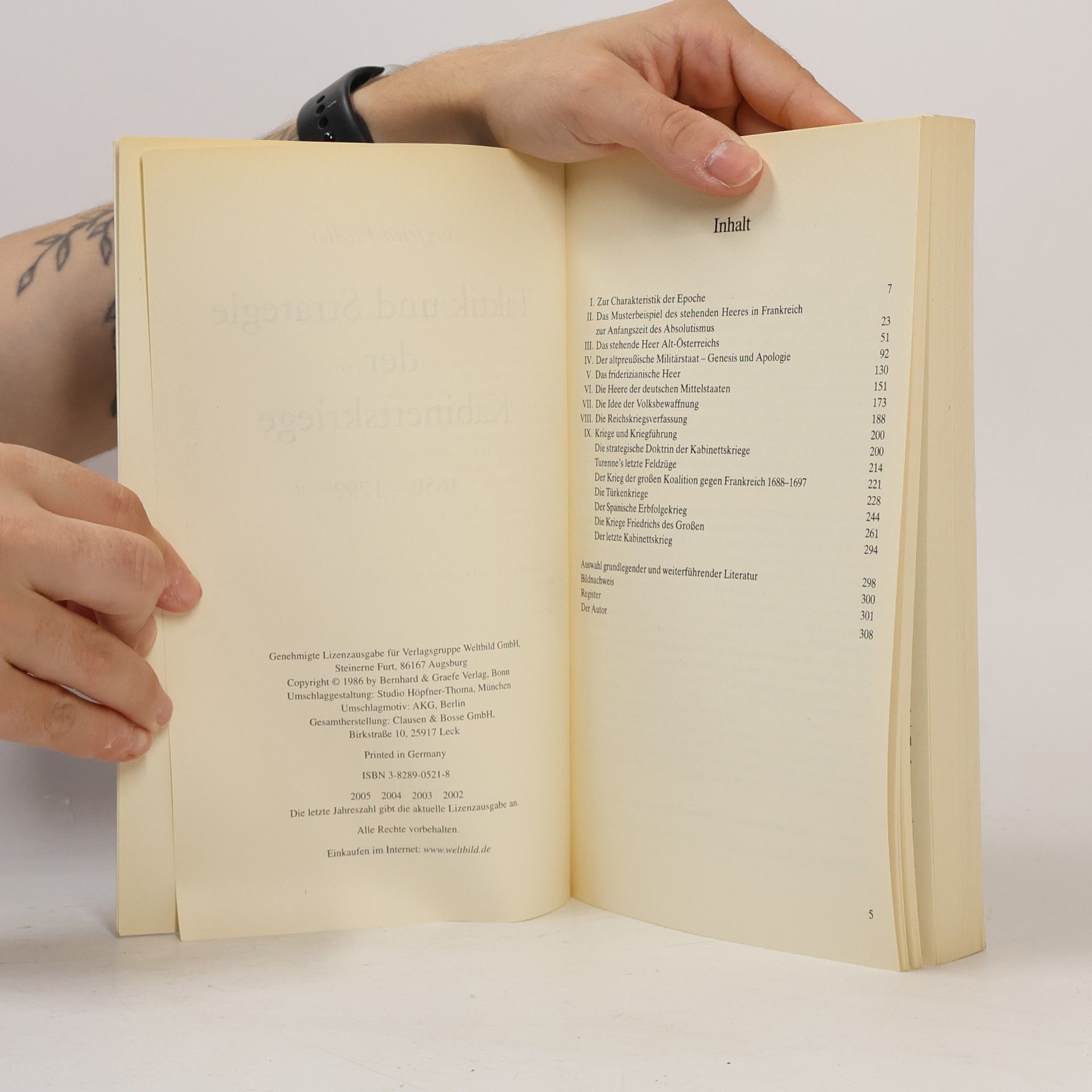 Siegfried Fiedler Taktik und Strategie der Kabinettskriege: 1650-1792