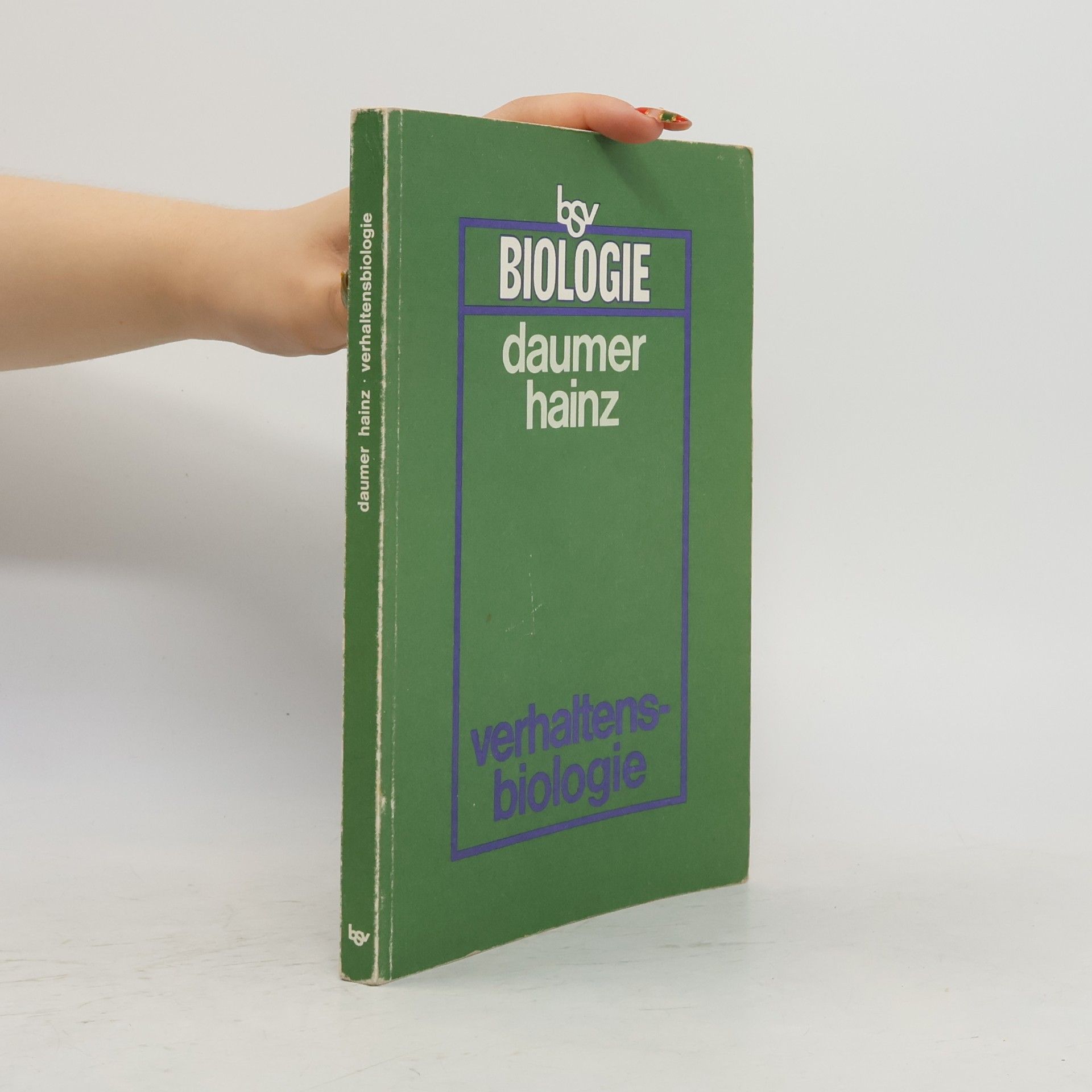 Karl Daumer Verhaltensbiologie