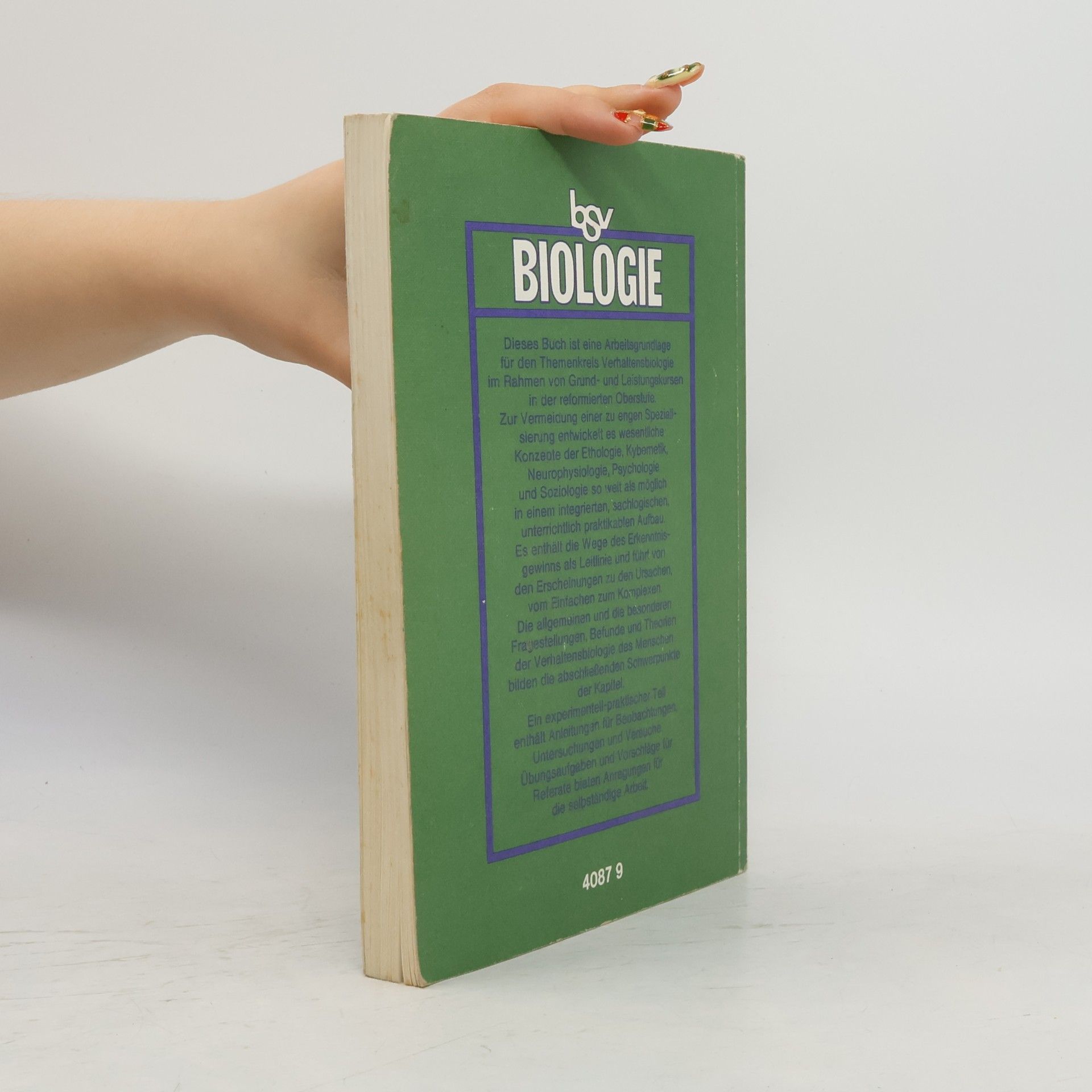 Karl Daumer Verhaltensbiologie