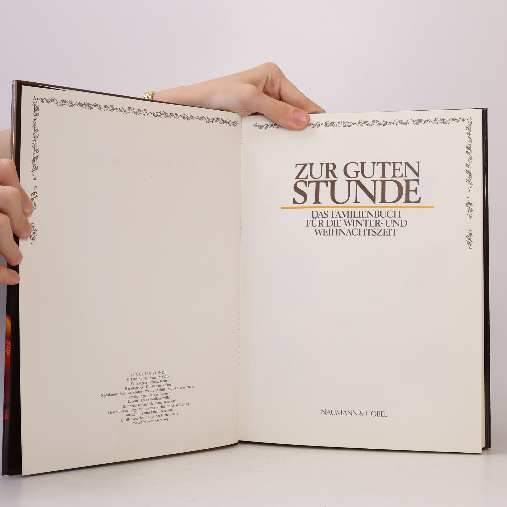 Autorenkollektiv Zur guten Stunde. Das Familienbuch für die Winter- und Weihnachtszeit