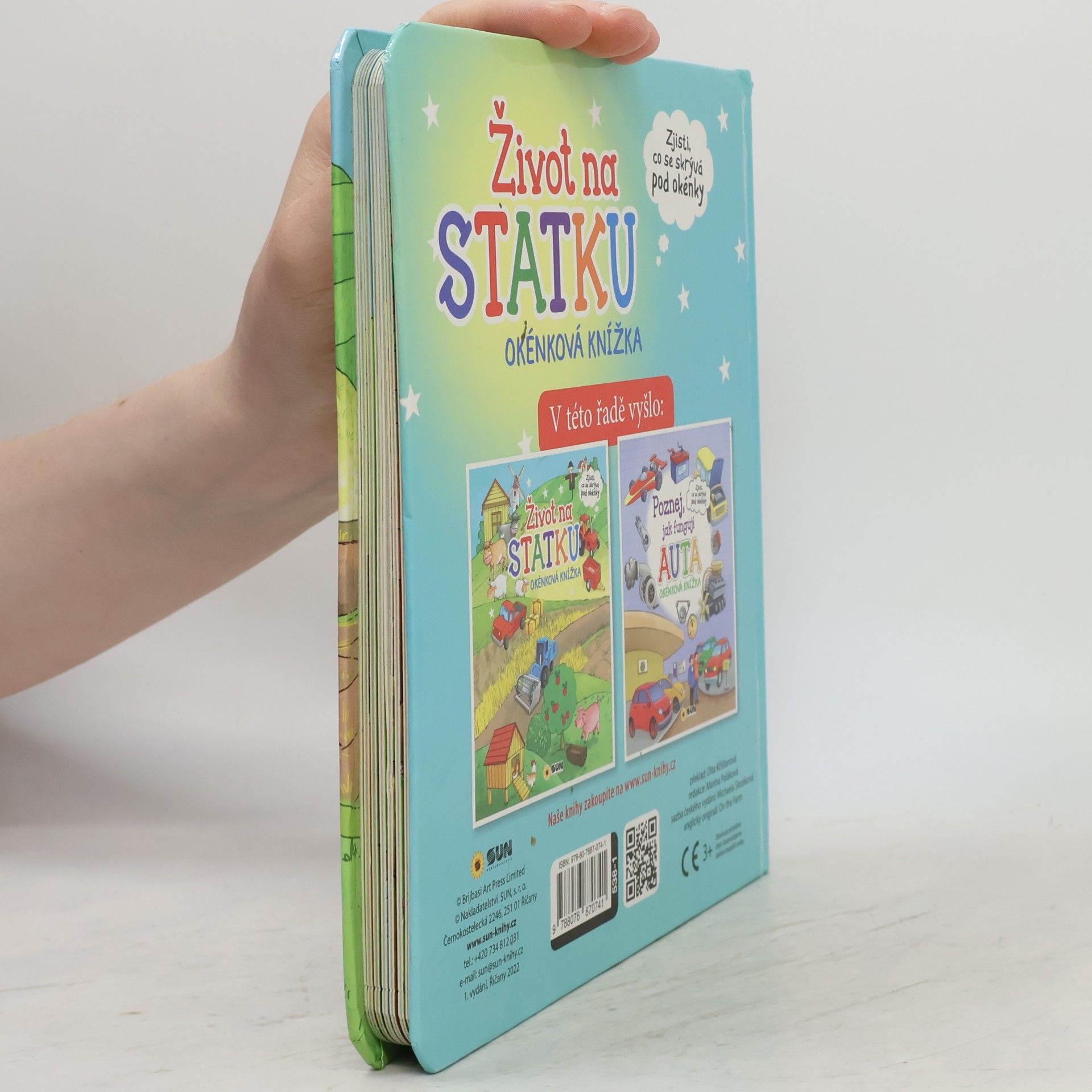 Kolektiv autorů Život na statku - Okénková knížka