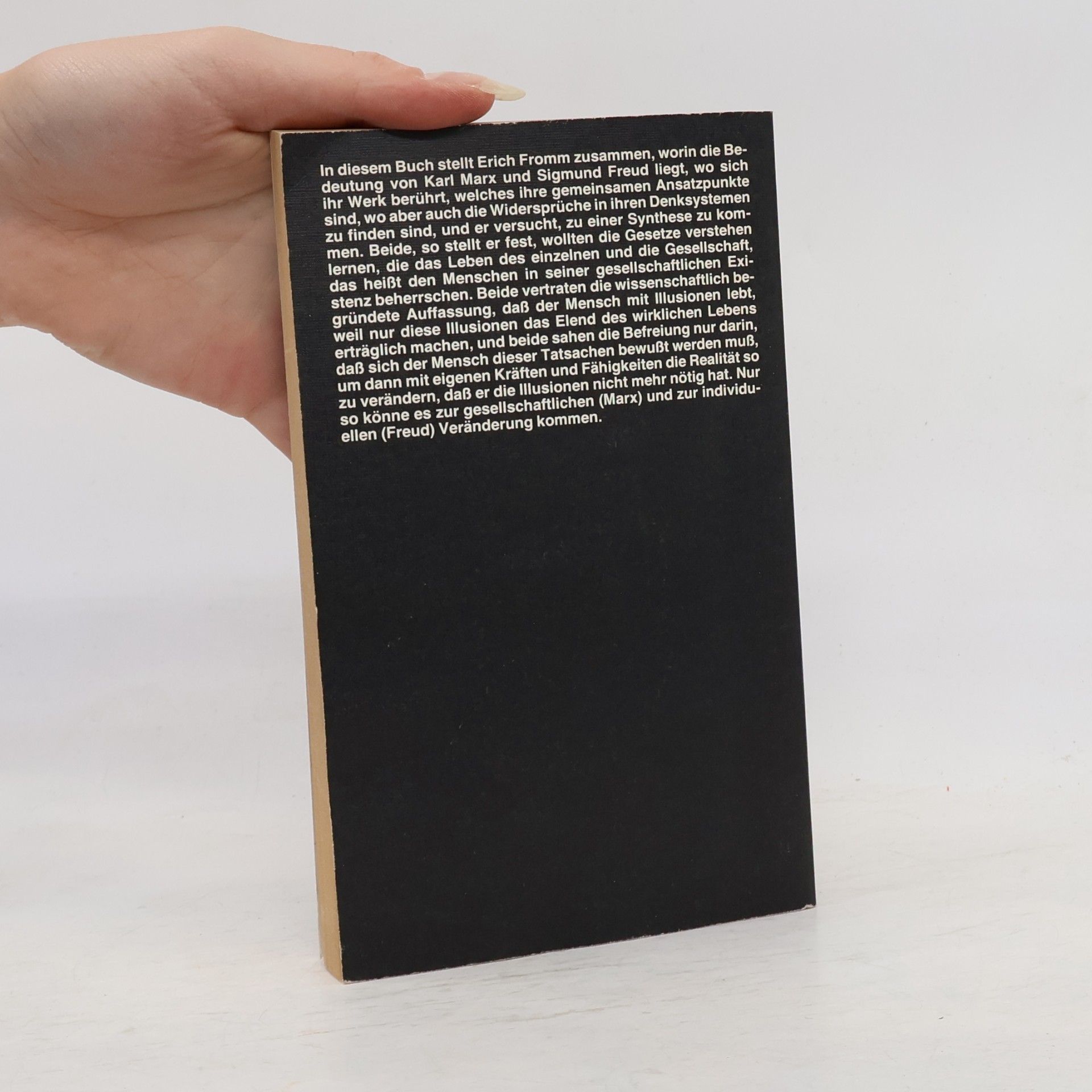 Erich Fromm Jenseits der Illusionen