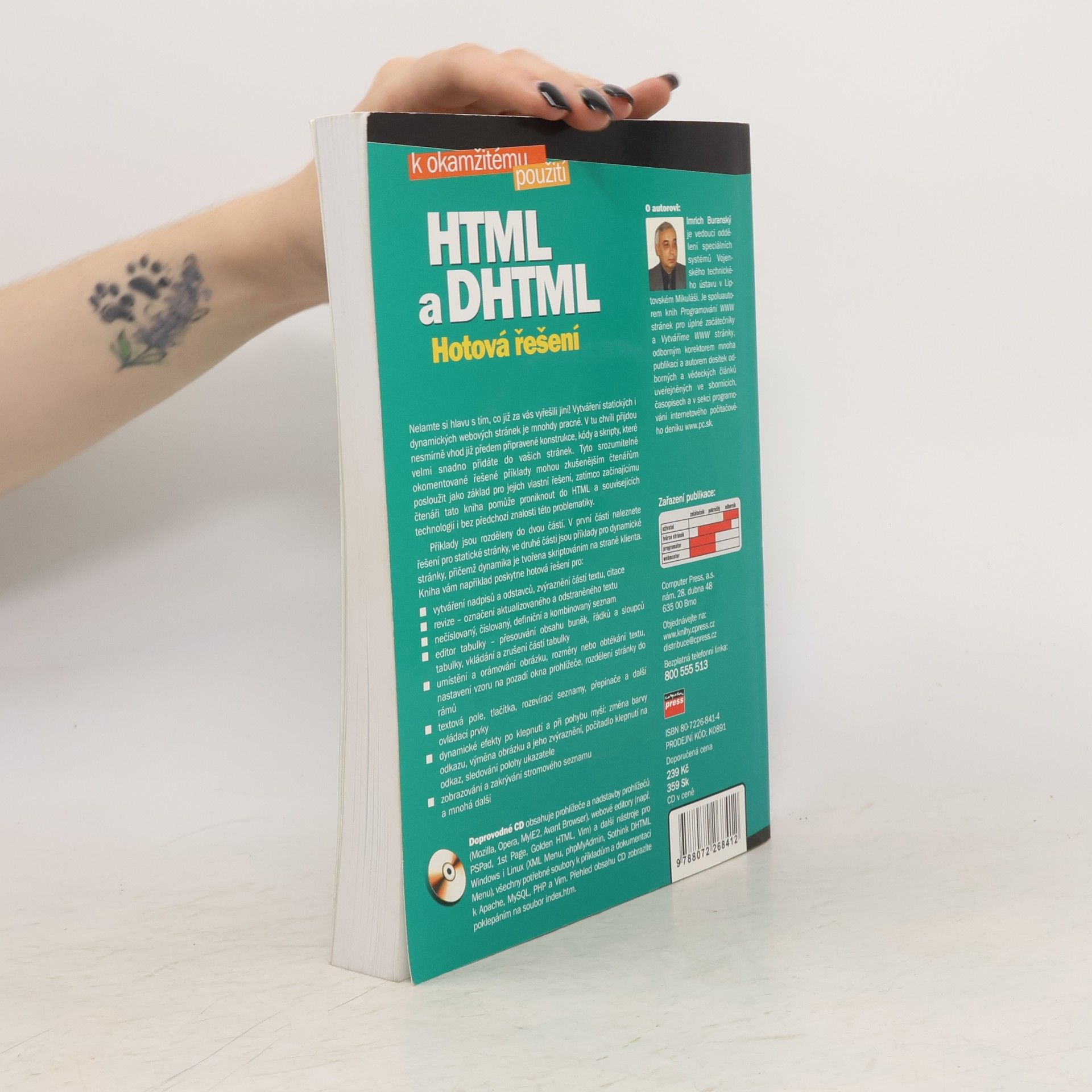 Imrich Buranský HTML a DHTML: hotová řešení