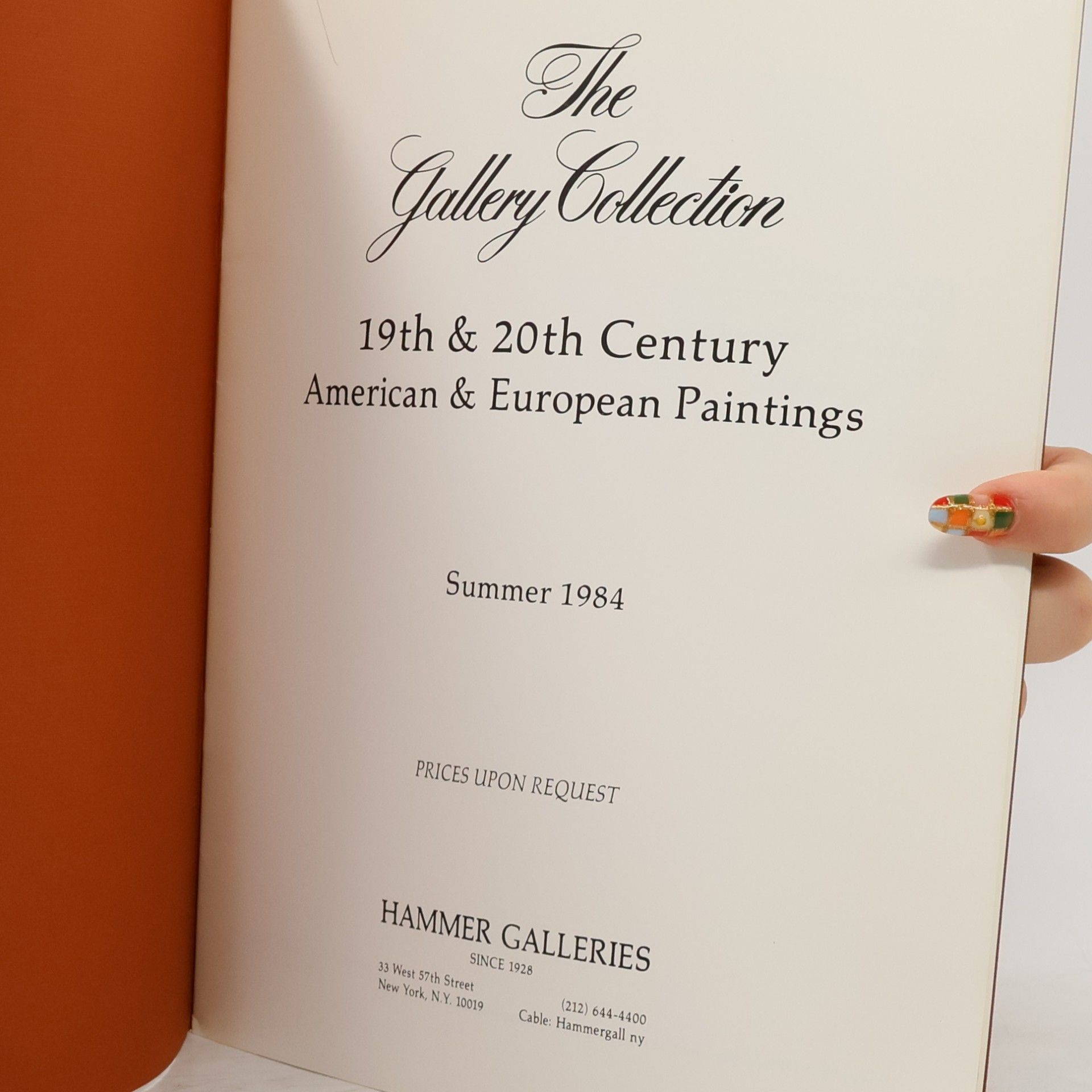 AA.VV. The Gallery Collection: 19th & 20th Century American & European Paintings