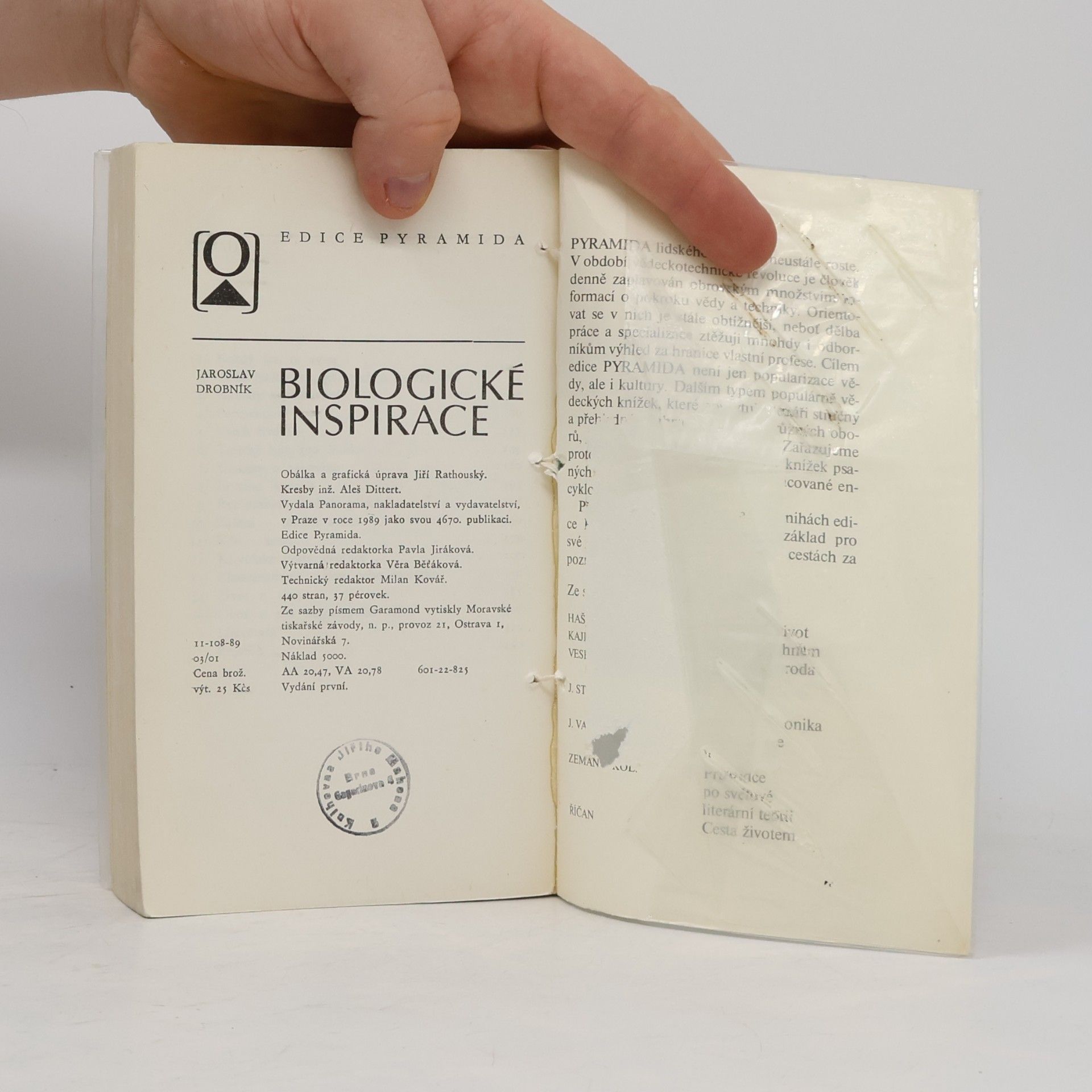 Jaroslav Drobník Biologické inspirace