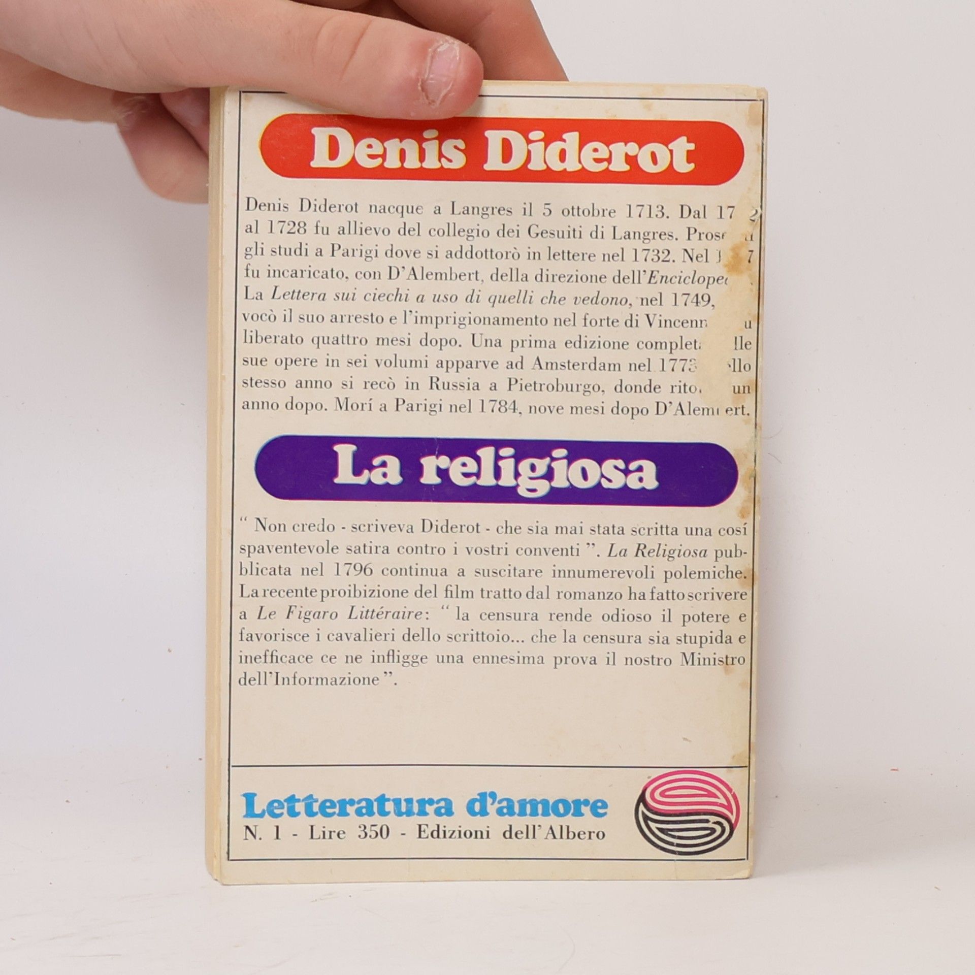 Denis Diderot La religiosa