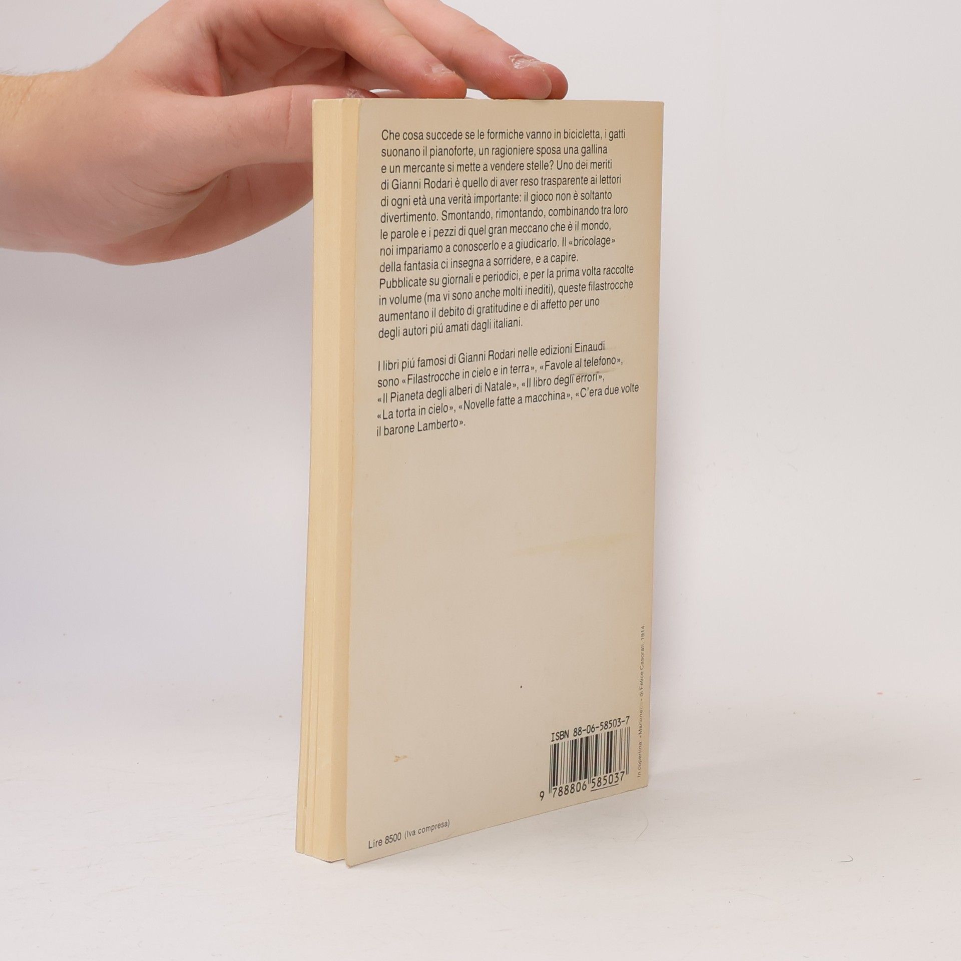 Gianni Rodari Gli Struzzi - 299: Il secondo libro delle filastrocche